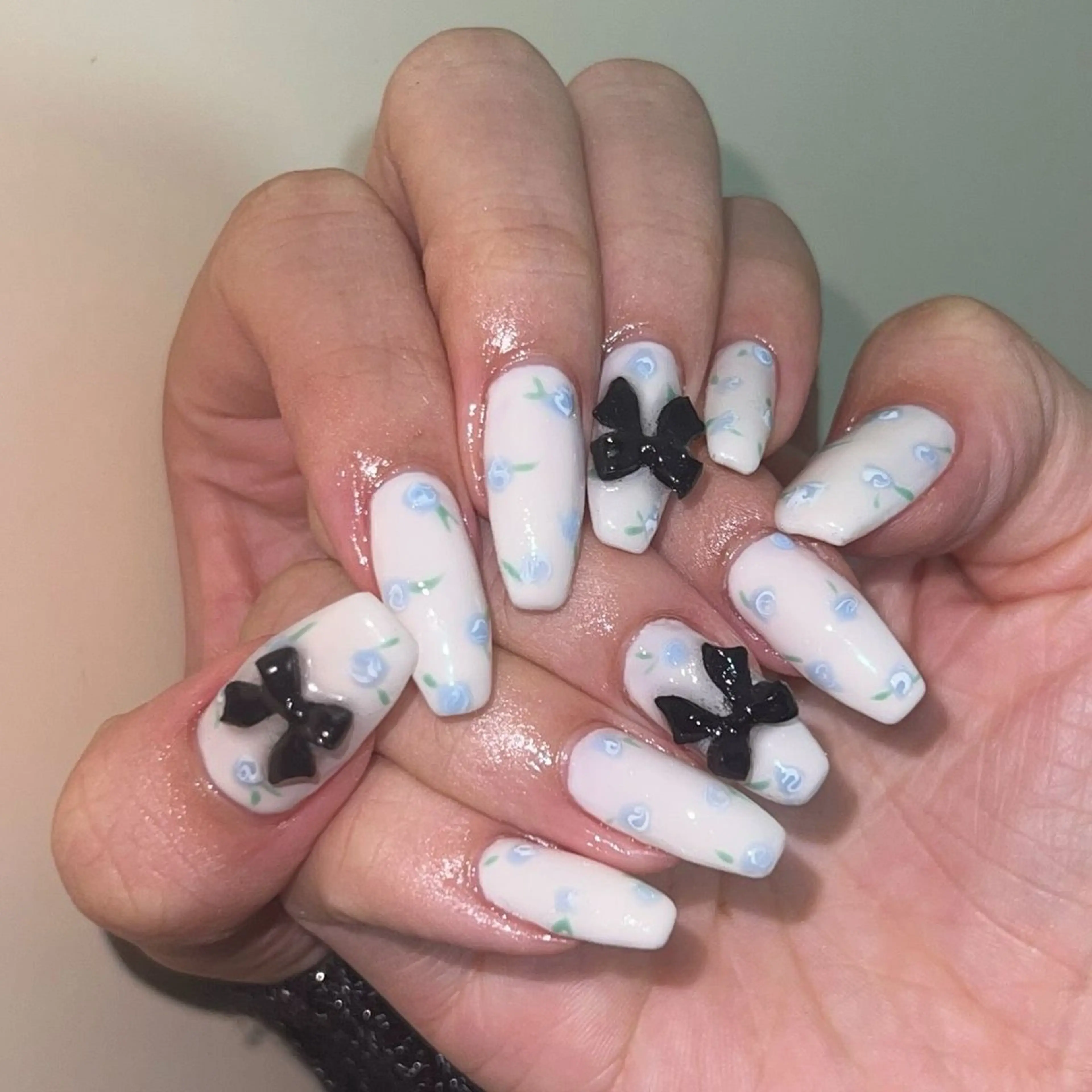 ネイル 韓国ネイル 持ち込み ニュアンスネイル ネイルチップ 冬ネイル RINN ANA.CHUOのネイルデザイン