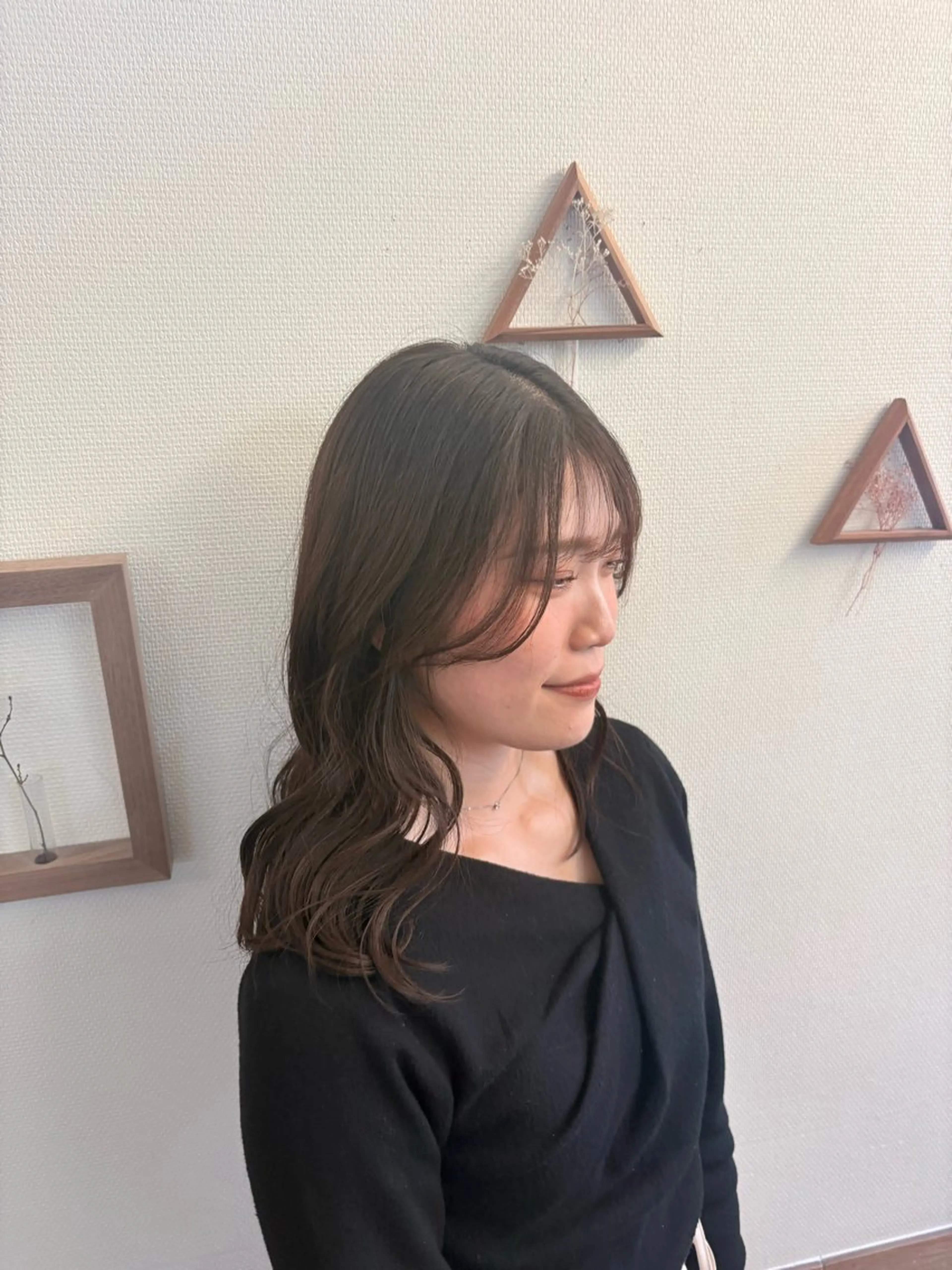 ロング カラー カット ヘアカラー Flat /rina🧸のヘアスタイル