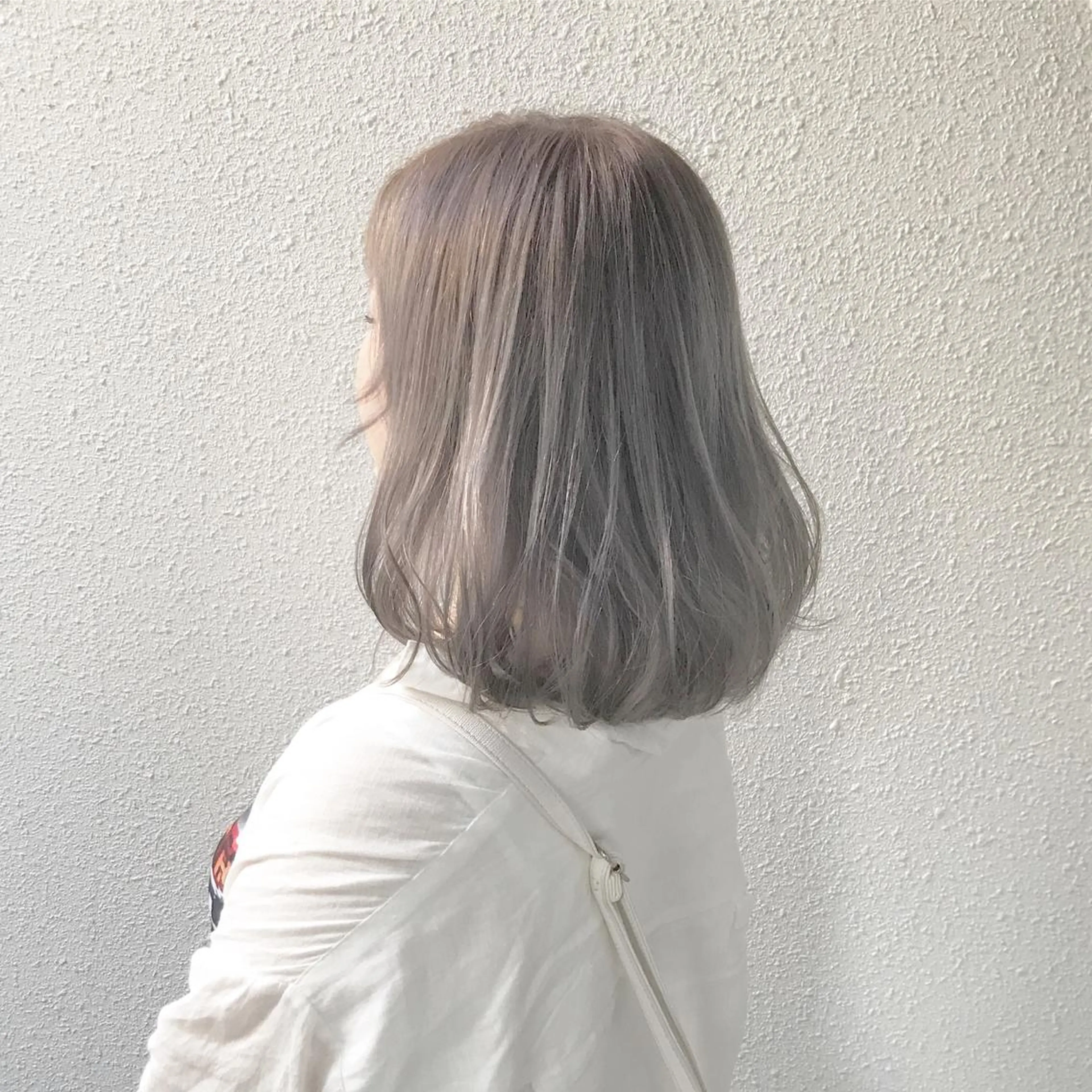 ミディアム カラー インナーカラー/天神 ブリーチ/吉田のヘアスタイル