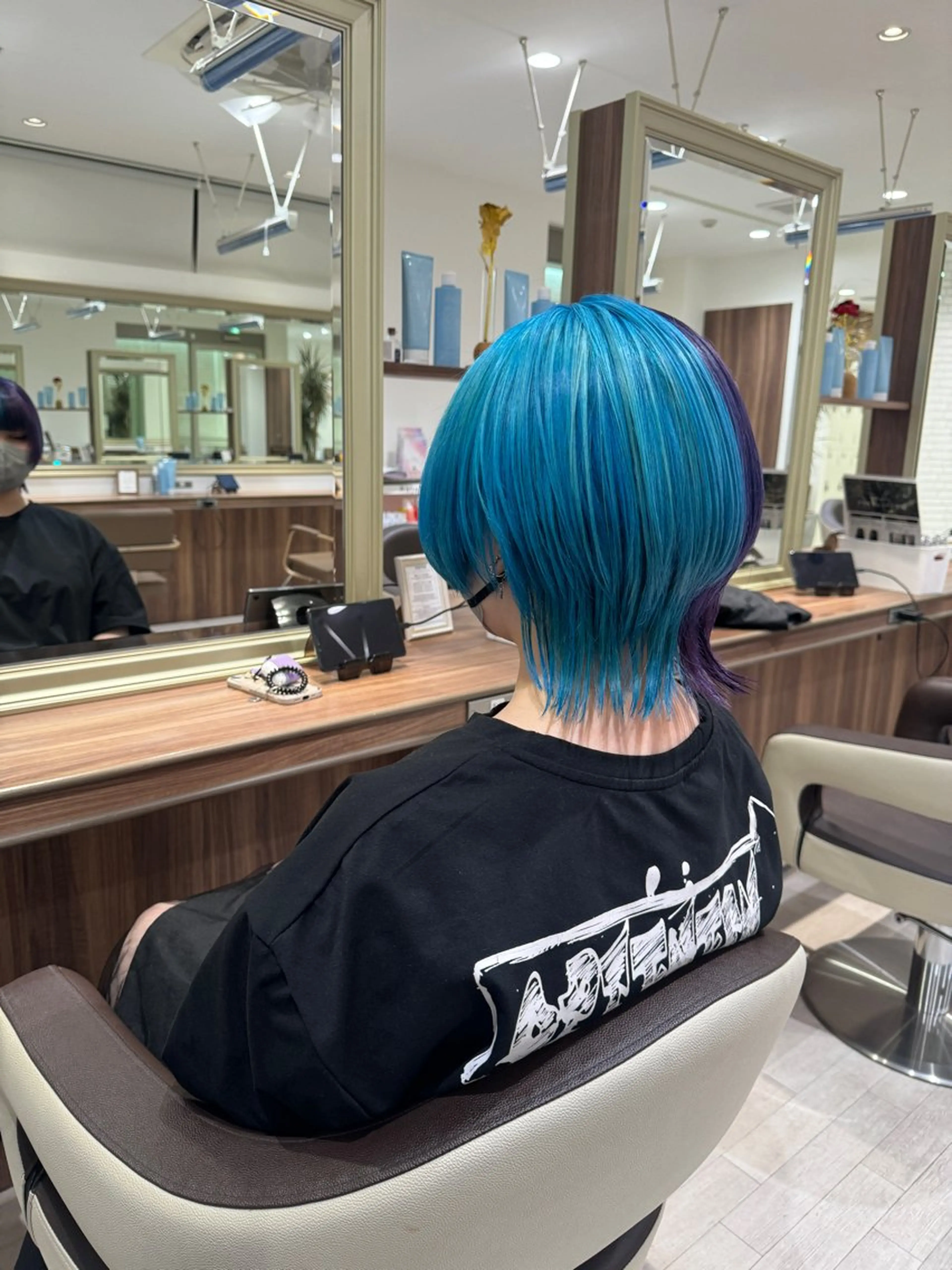 ショート カラー ヘアカラー Miyavi/カラー ショートボブのヘアスタイル