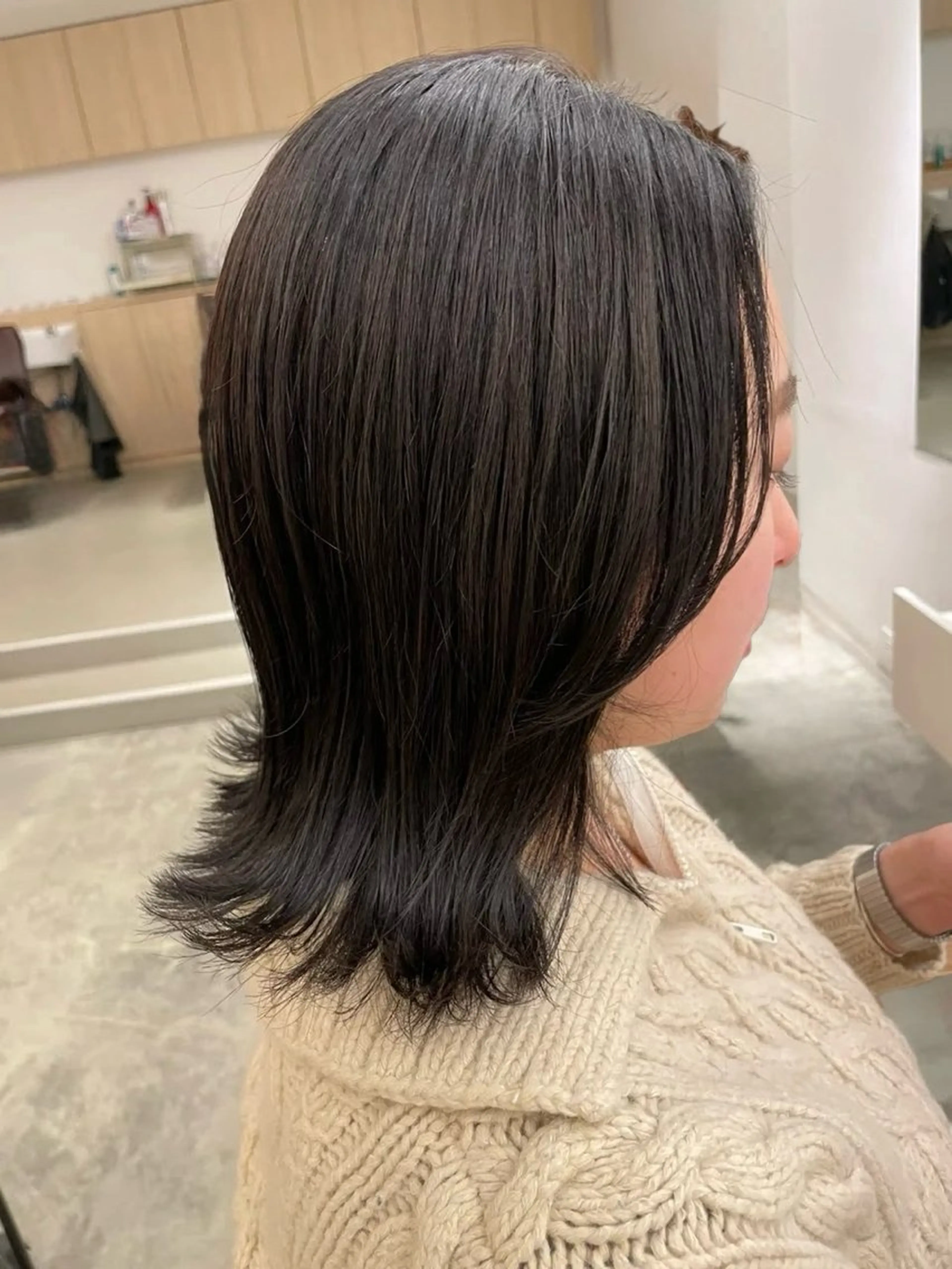 ミディアム カット ヘッドスパ 💖ASUKA 💜/透明感カラーのヘアスタイル