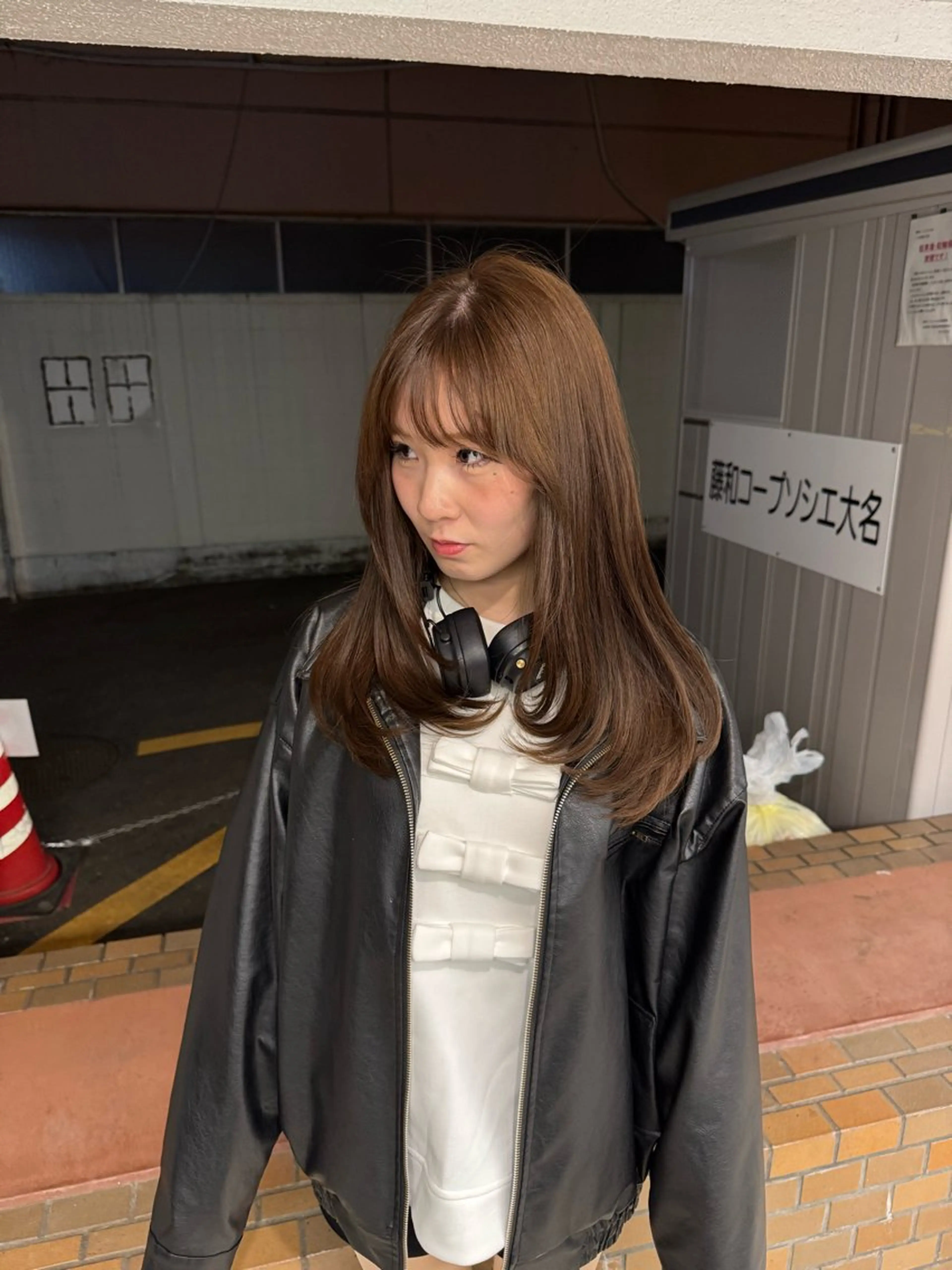 ロング カラー カット ヘアカラー 大名/透明感カラー/ 中明度カラー/徹平のヘアスタイル