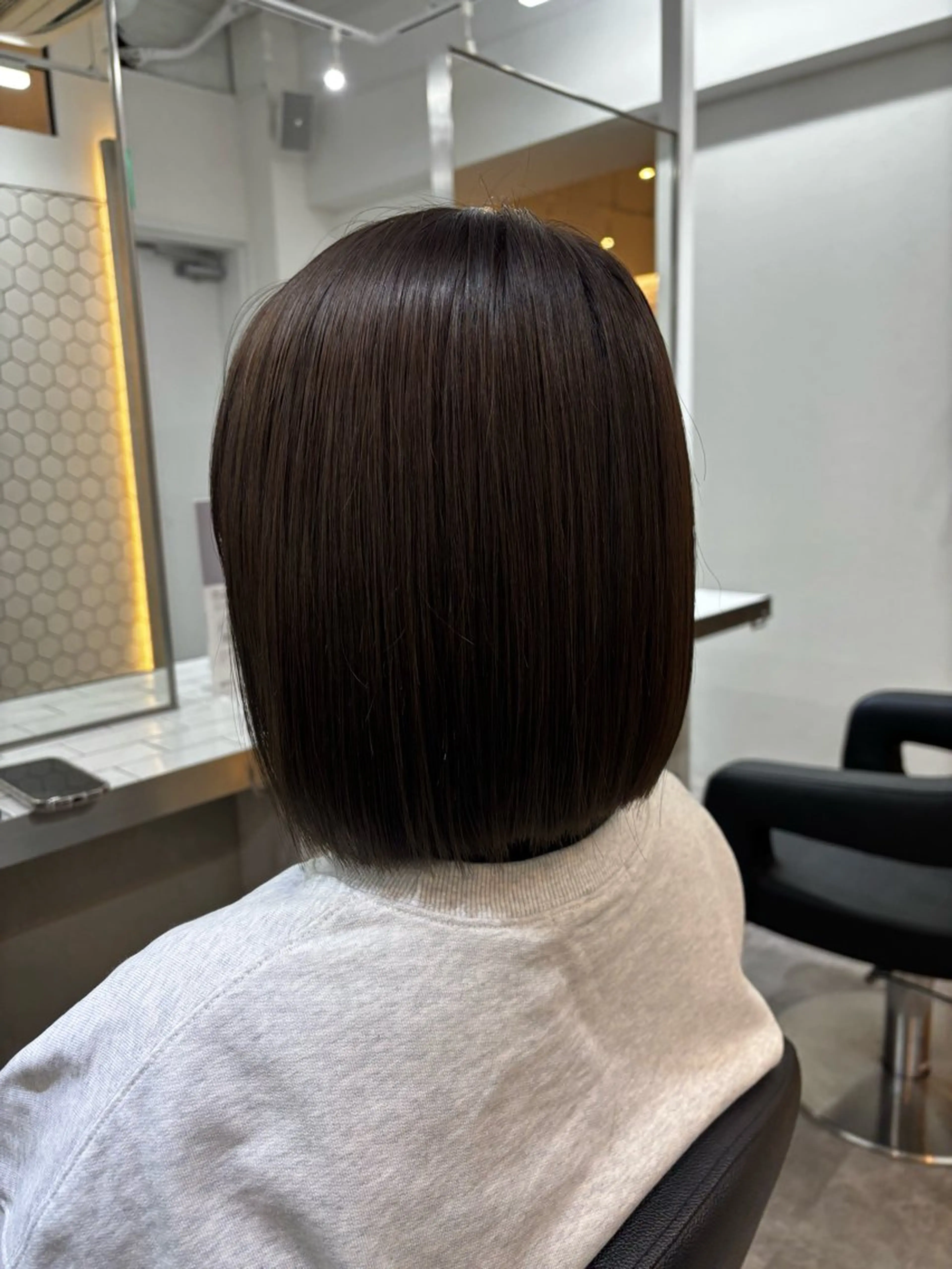 ミディアム カラー Viot 銀座 樋口 桃佳のヘアスタイル