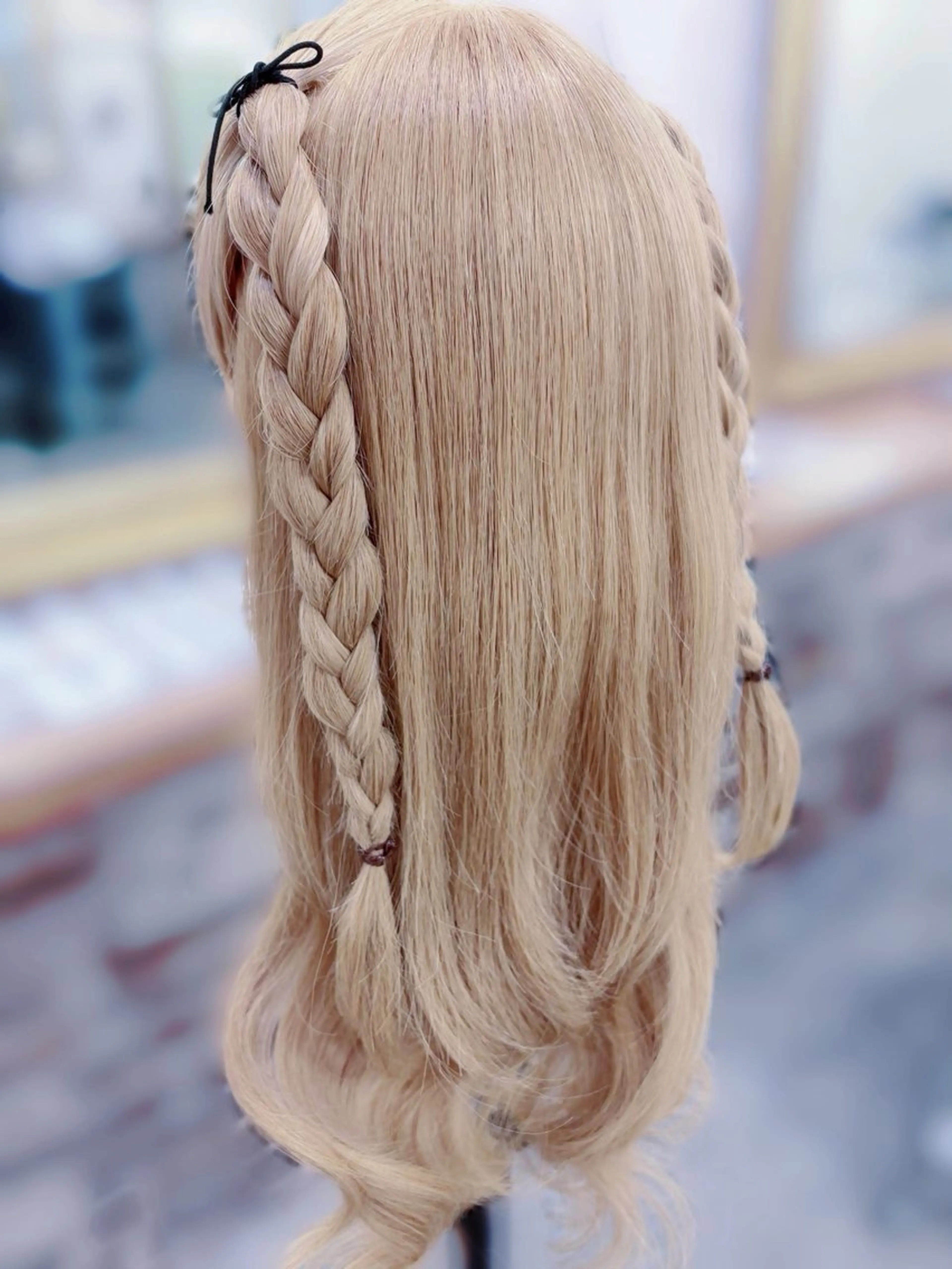 ヘアアレンジ 馬方 雫のヘアスタイル