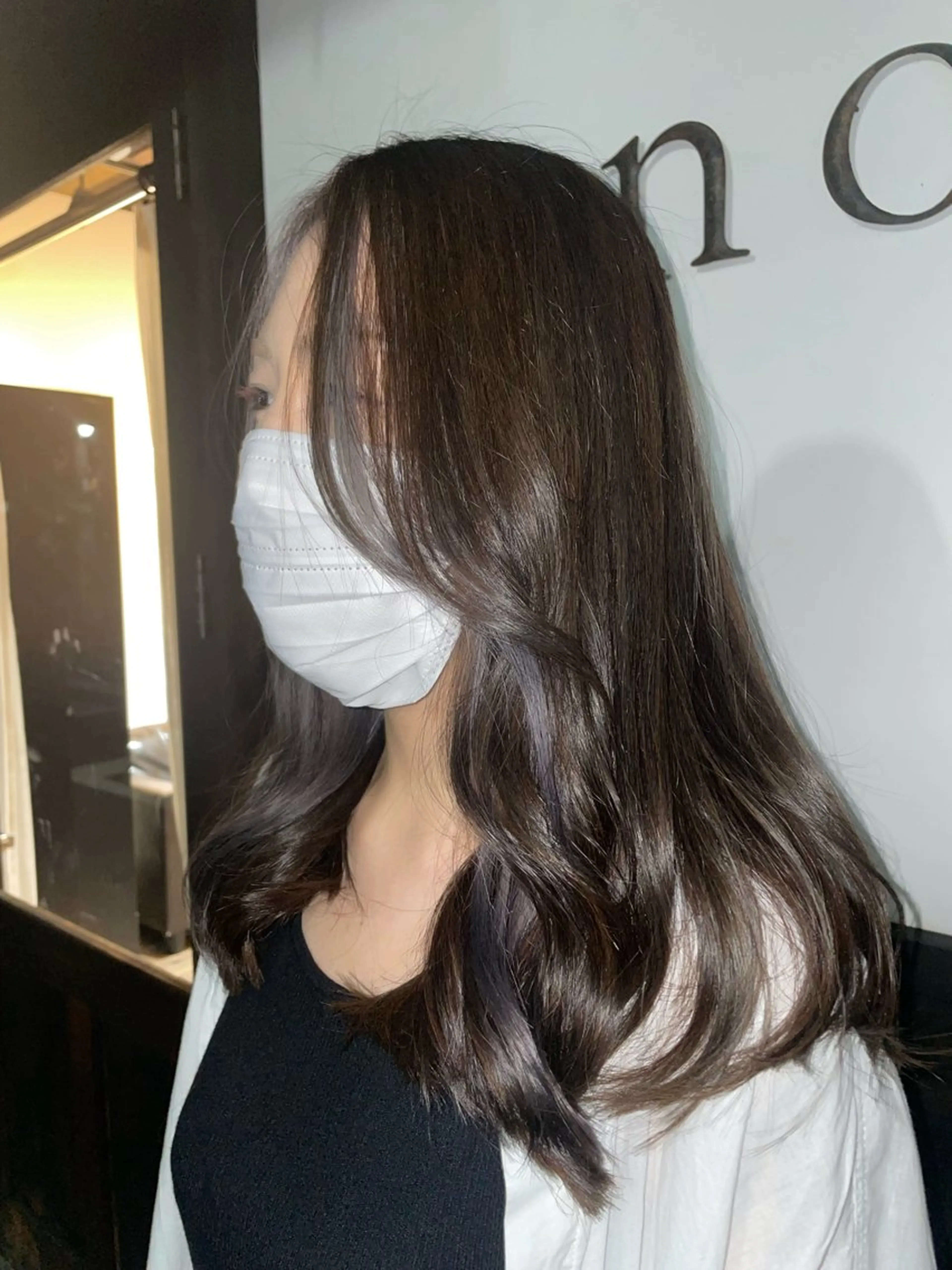 ロング ミストバング ブリーチ🌟リタッチ 🎠KANON🎡のヘアスタイル