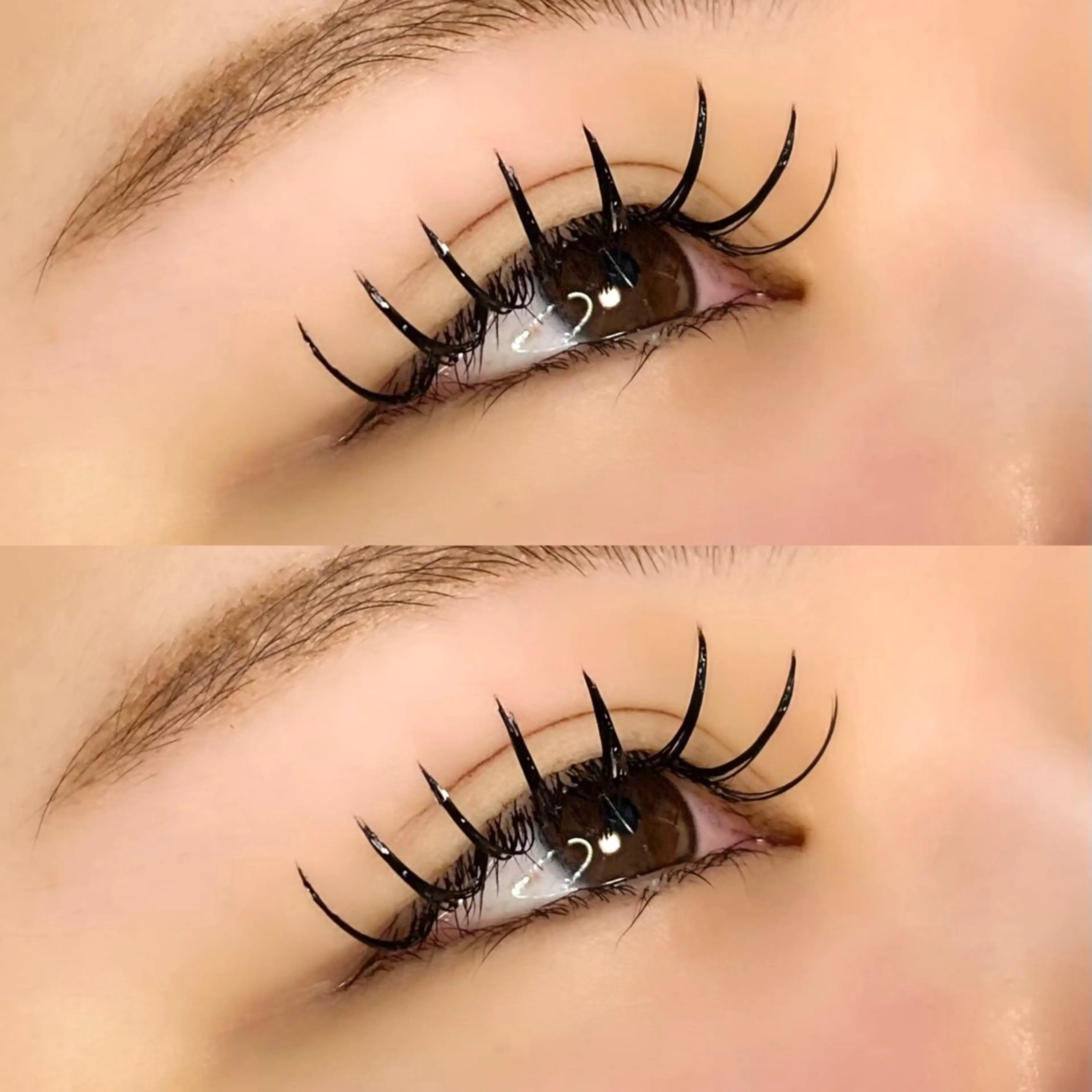 マツエク・マツパ 束感まつ毛 REBYNA 【リバイン】のマツエク・マツパデザイン