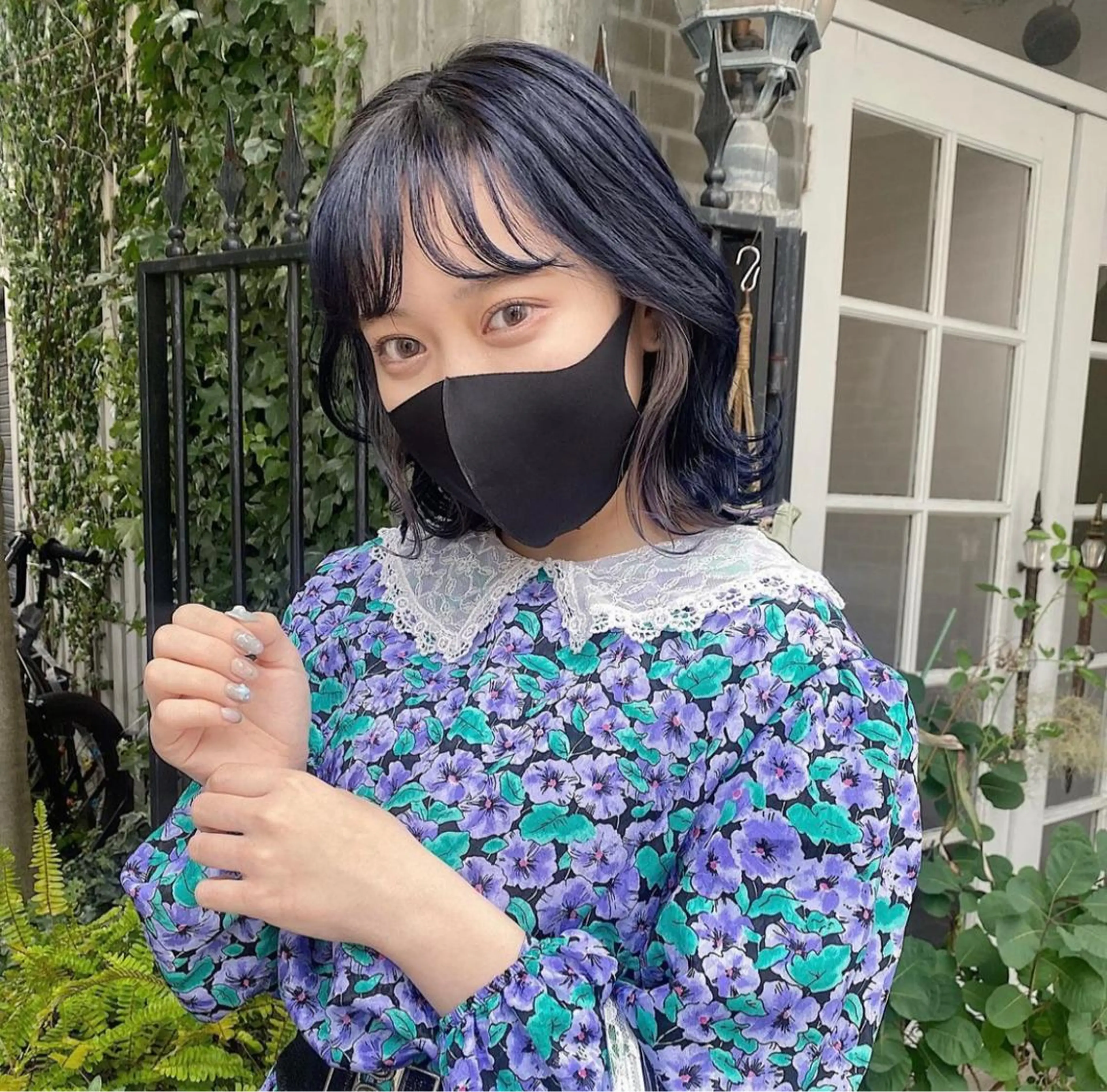 ミディアム カラー デザインカラー🥂 YUKAのヘアスタイル