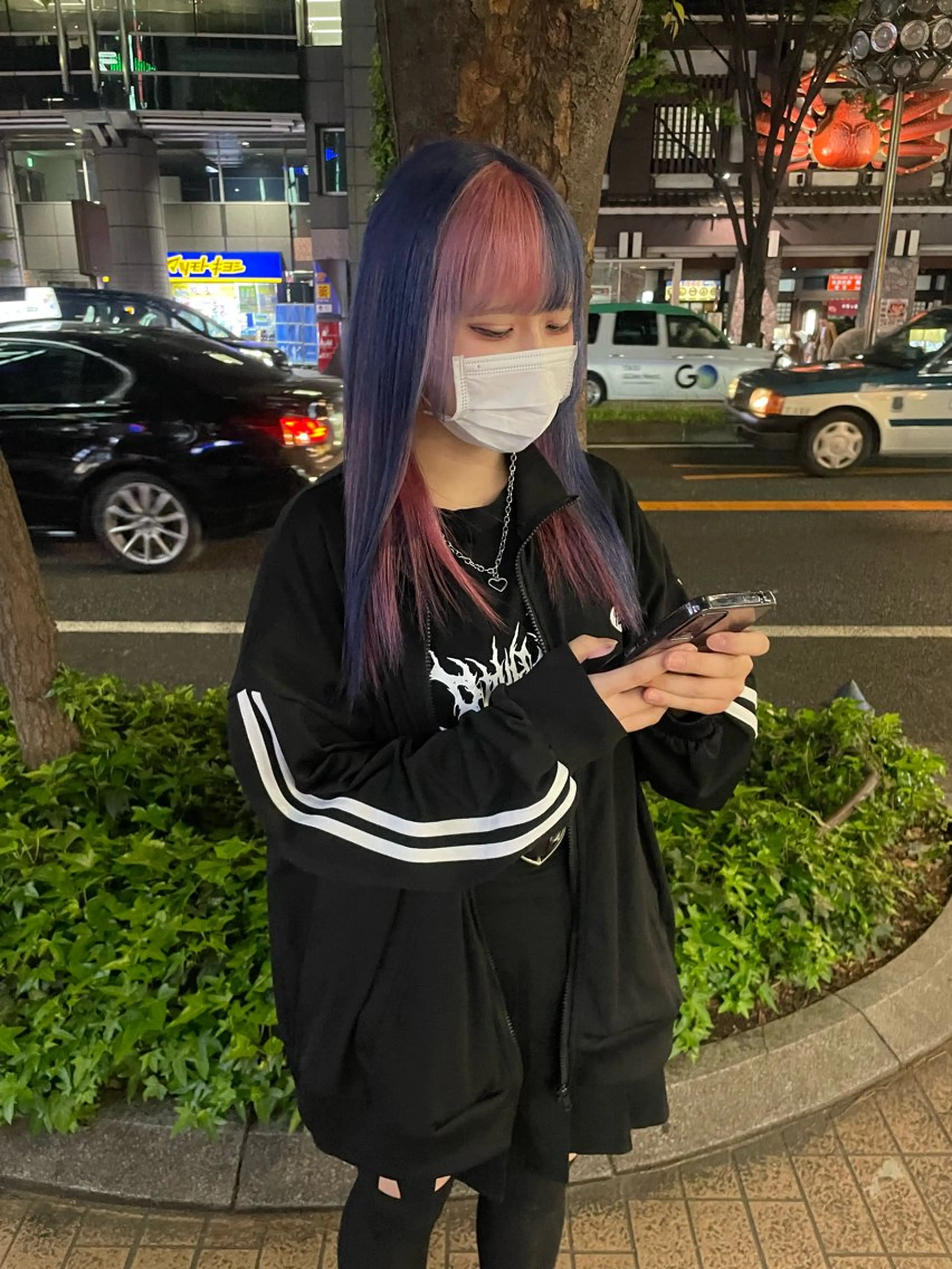 ロング カラー デザインカラー ヘアカラー トリートメント ミユル/ 盛れるエクステ🎀✨のヘアスタイル