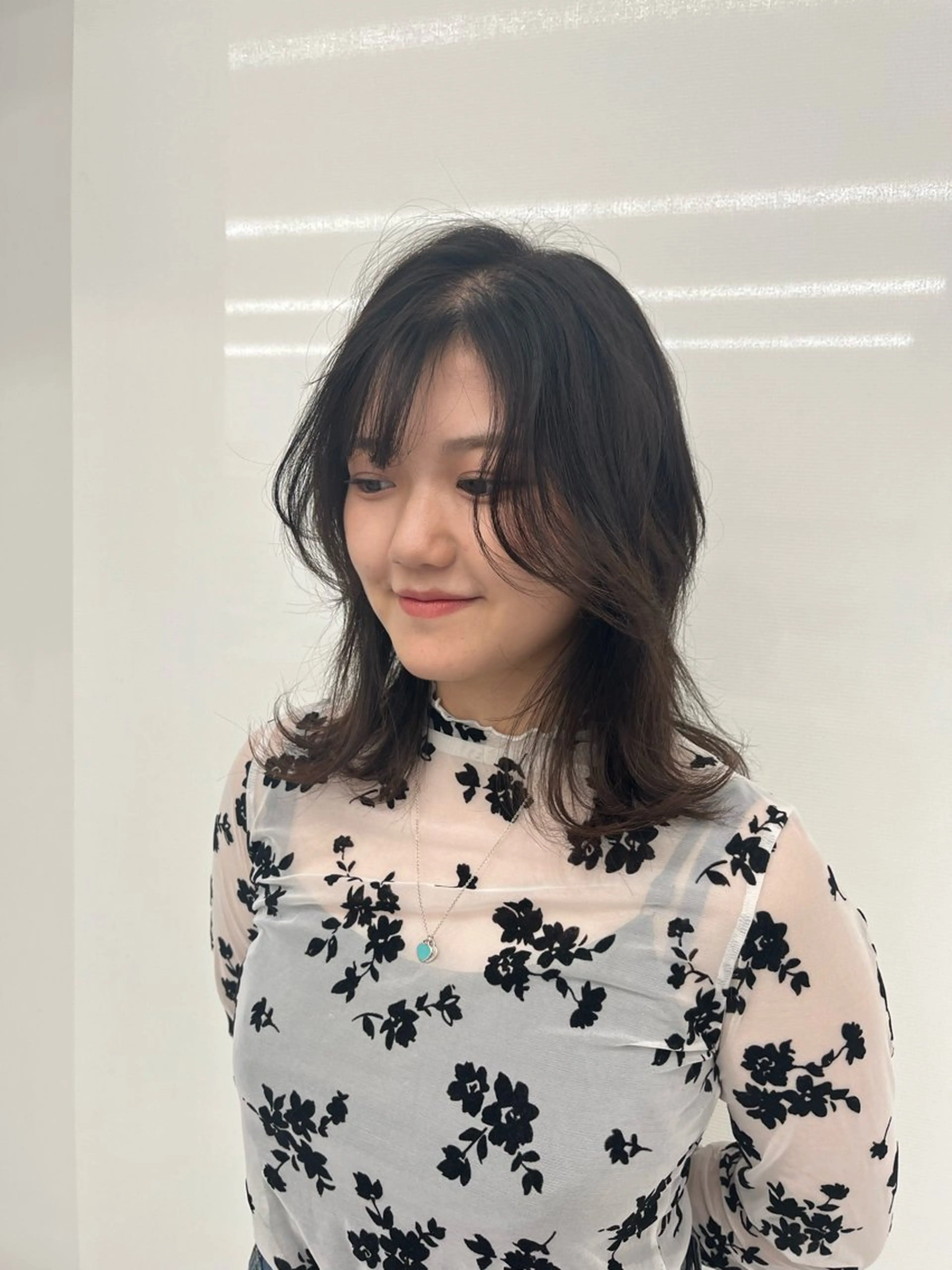 ミディアム 似合わせ 垢抜け🌟 AKINOのヘアスタイル