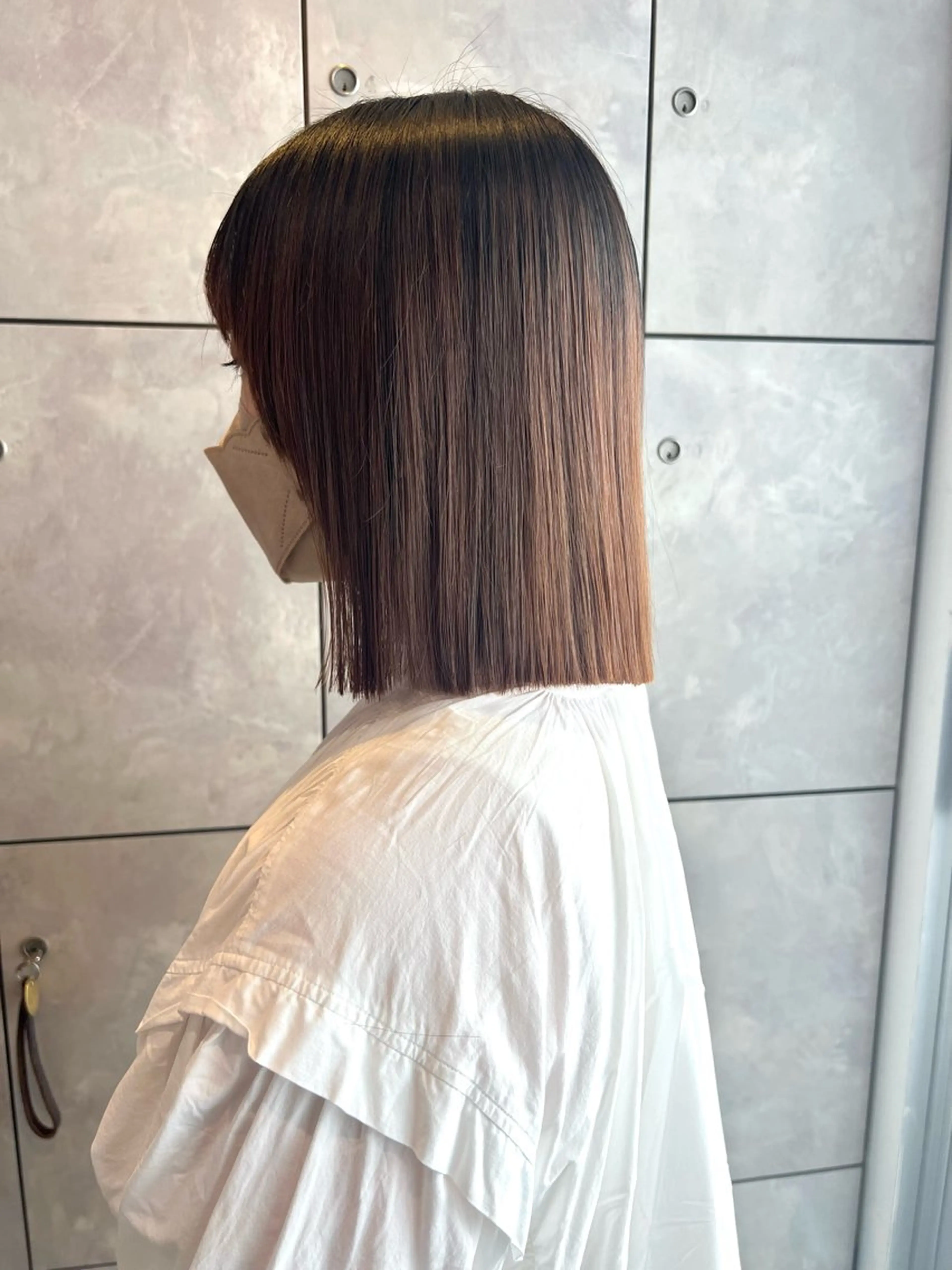 ミディアム カラー ヘアアレンジ カット ヘアカラー トリートメント ヘアセット 🌈インナーカラー ‘ショウマ’🌈のヘアスタイル