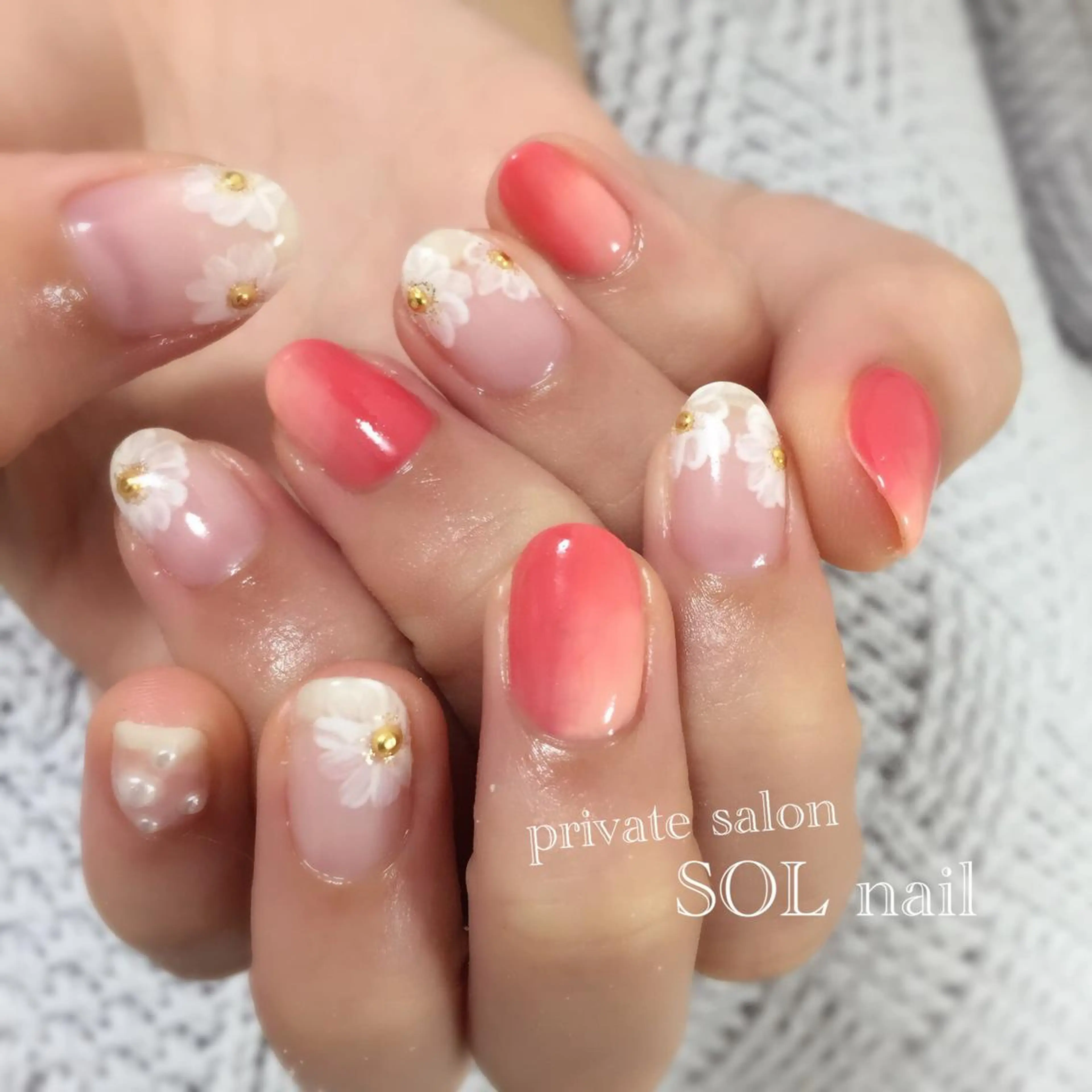 ネイル ハンドネイル SOL NAILのネイルデザイン