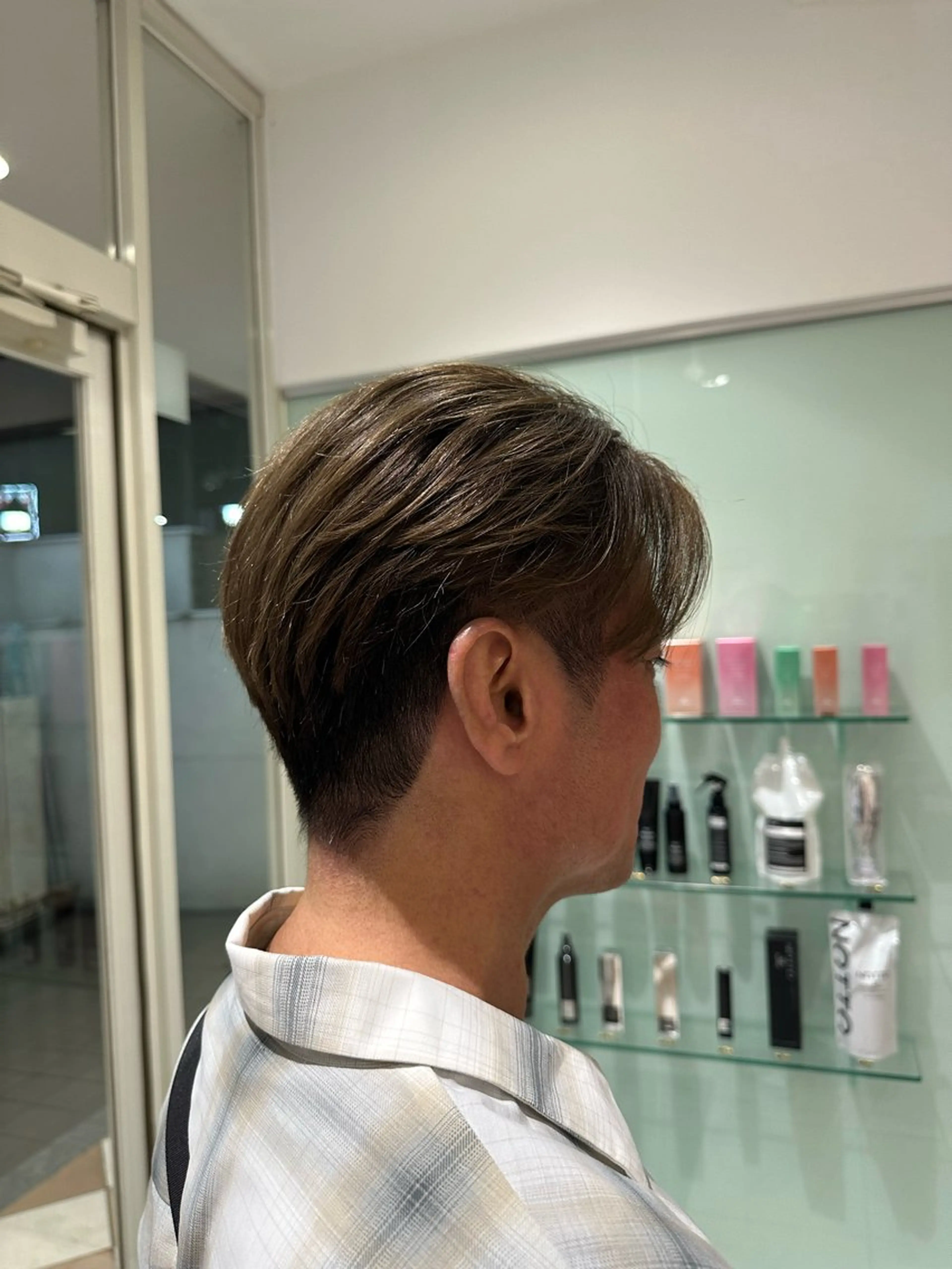 ショート メンズ カット ヘッドスパ Ash中目黒 森田みなみのヘアスタイル