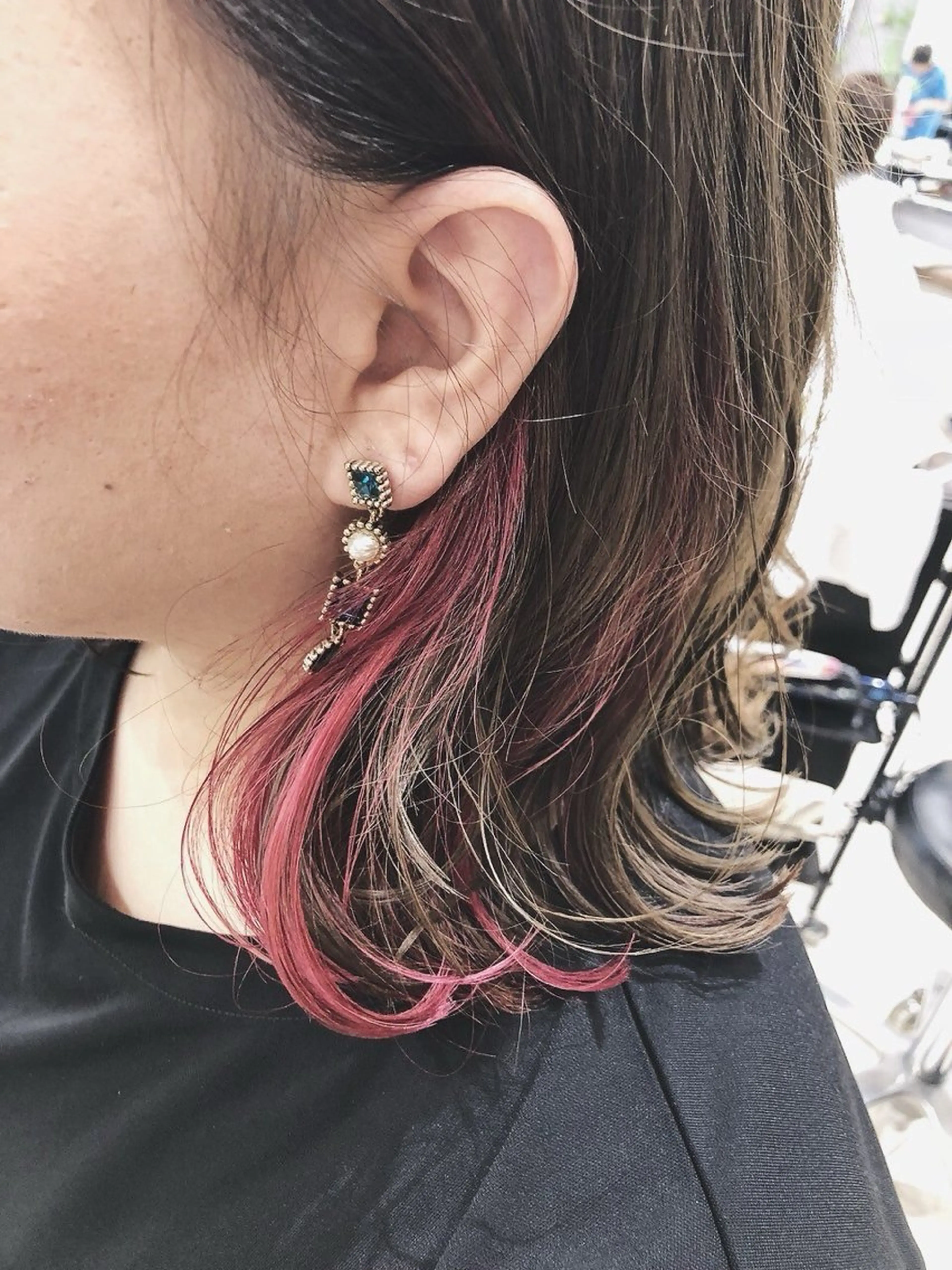 ミディアム カラー AVANCE泉大津店 加茂瑞希のヘアスタイル