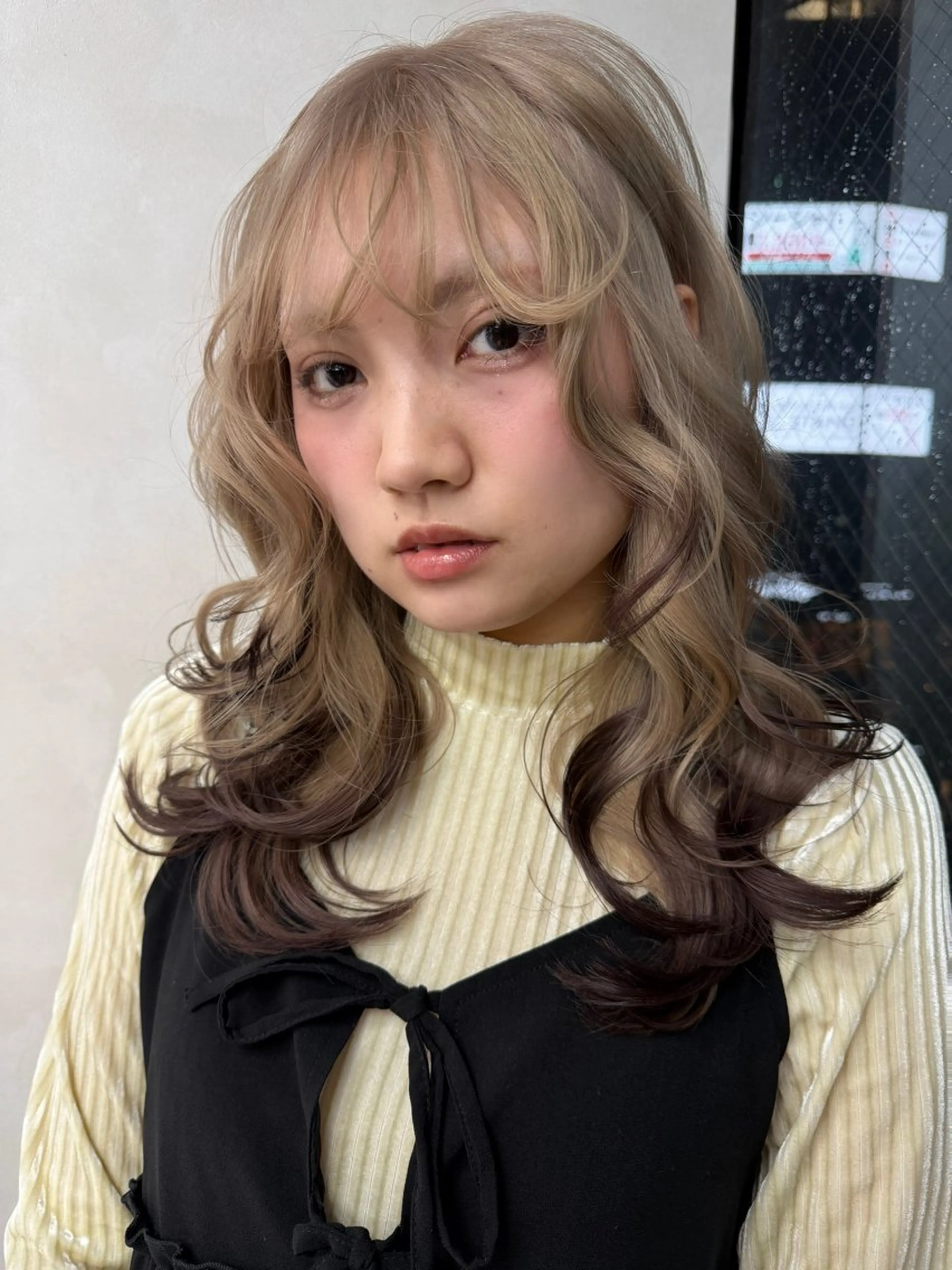 ロング カラー カット ヘアカラー トリートメント ダブルカラー🩰 CHIHIRO👒のヘアスタイル