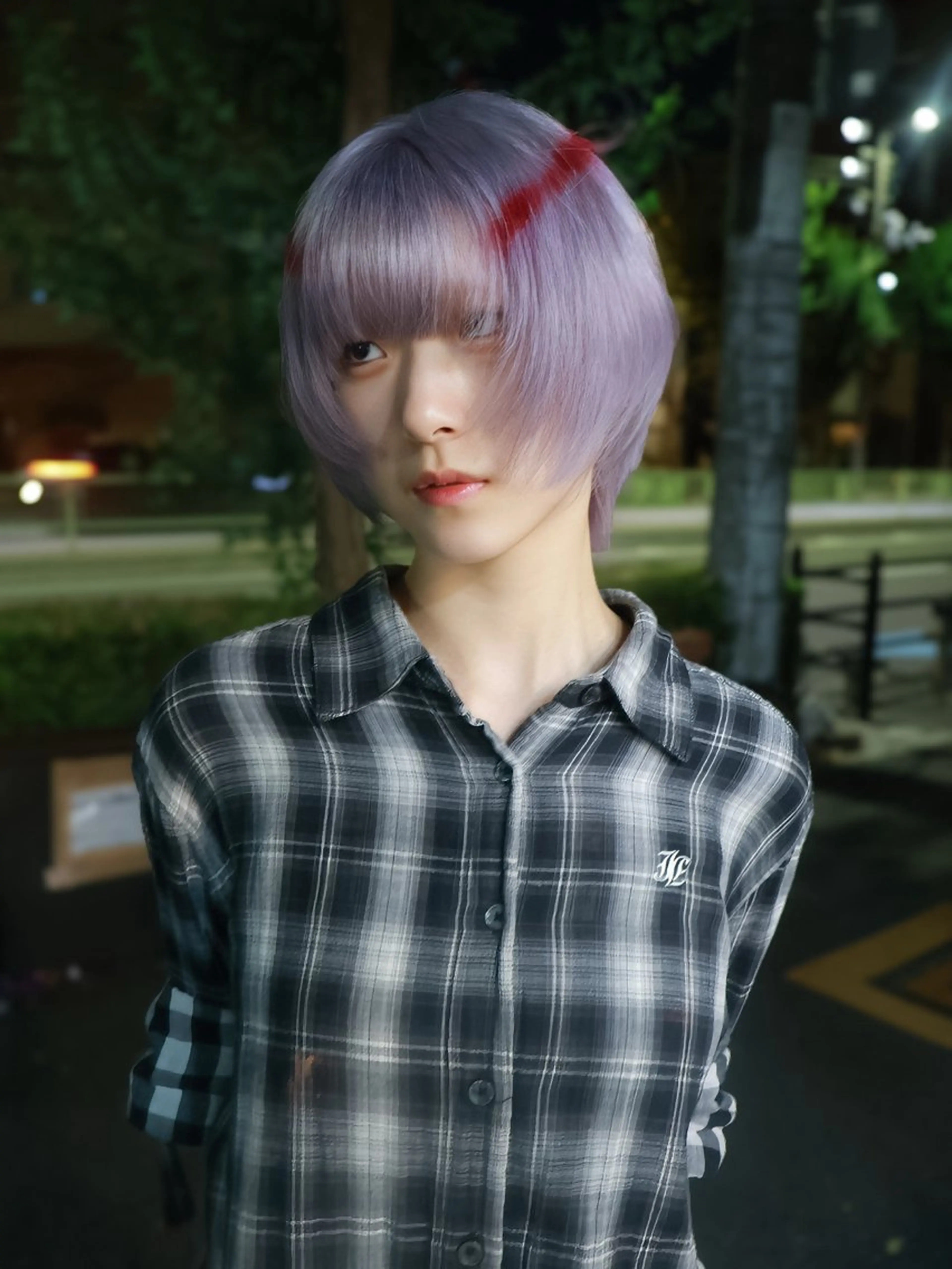 ミディアム カラー ヘアカラー ナチュラル・ハイトー ン🏆HINOKIのヘアスタイル