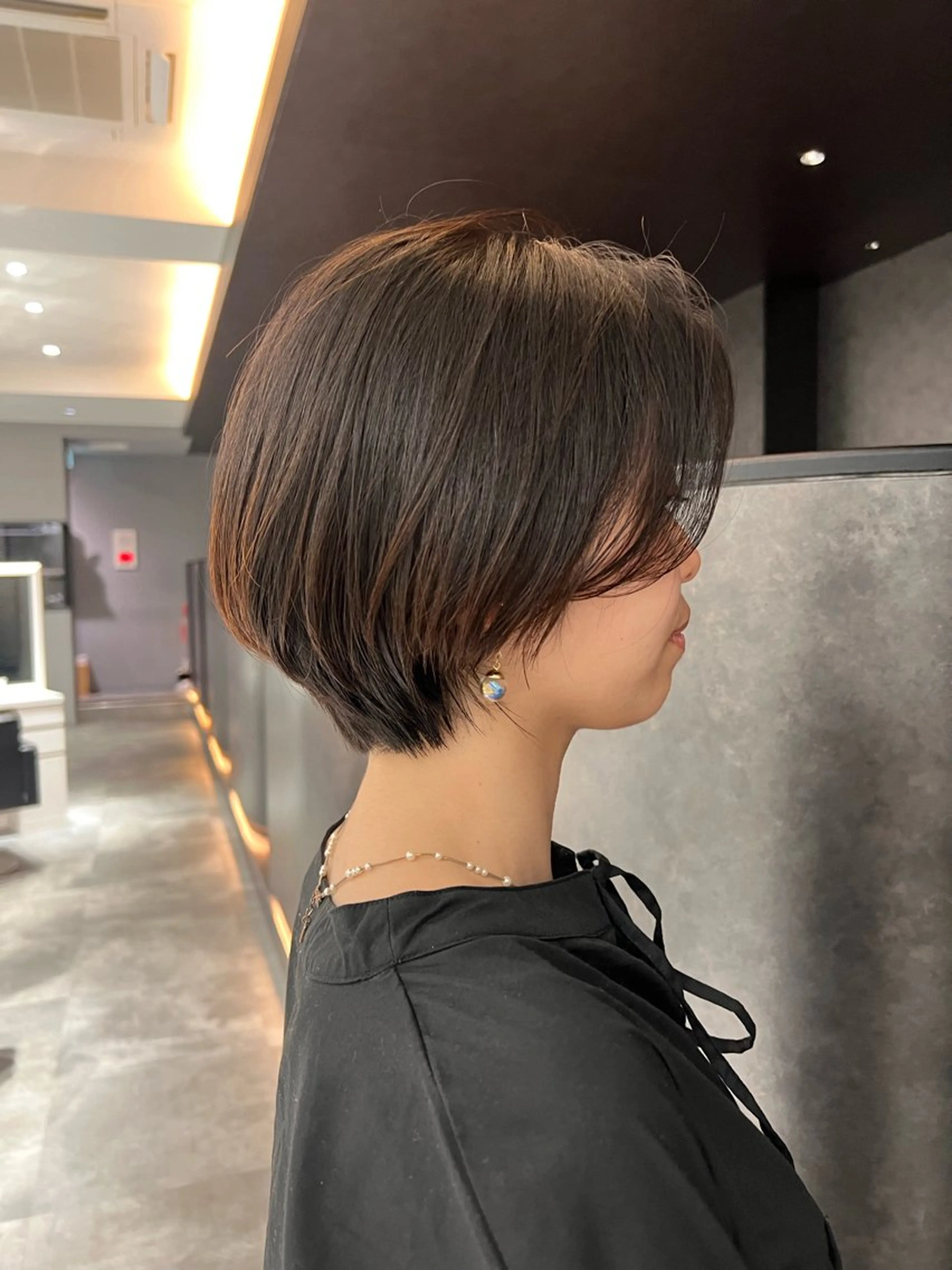 ショート ショートボブ ボブ ショートヘア カット/パーマ たるみことりのヘアスタイル