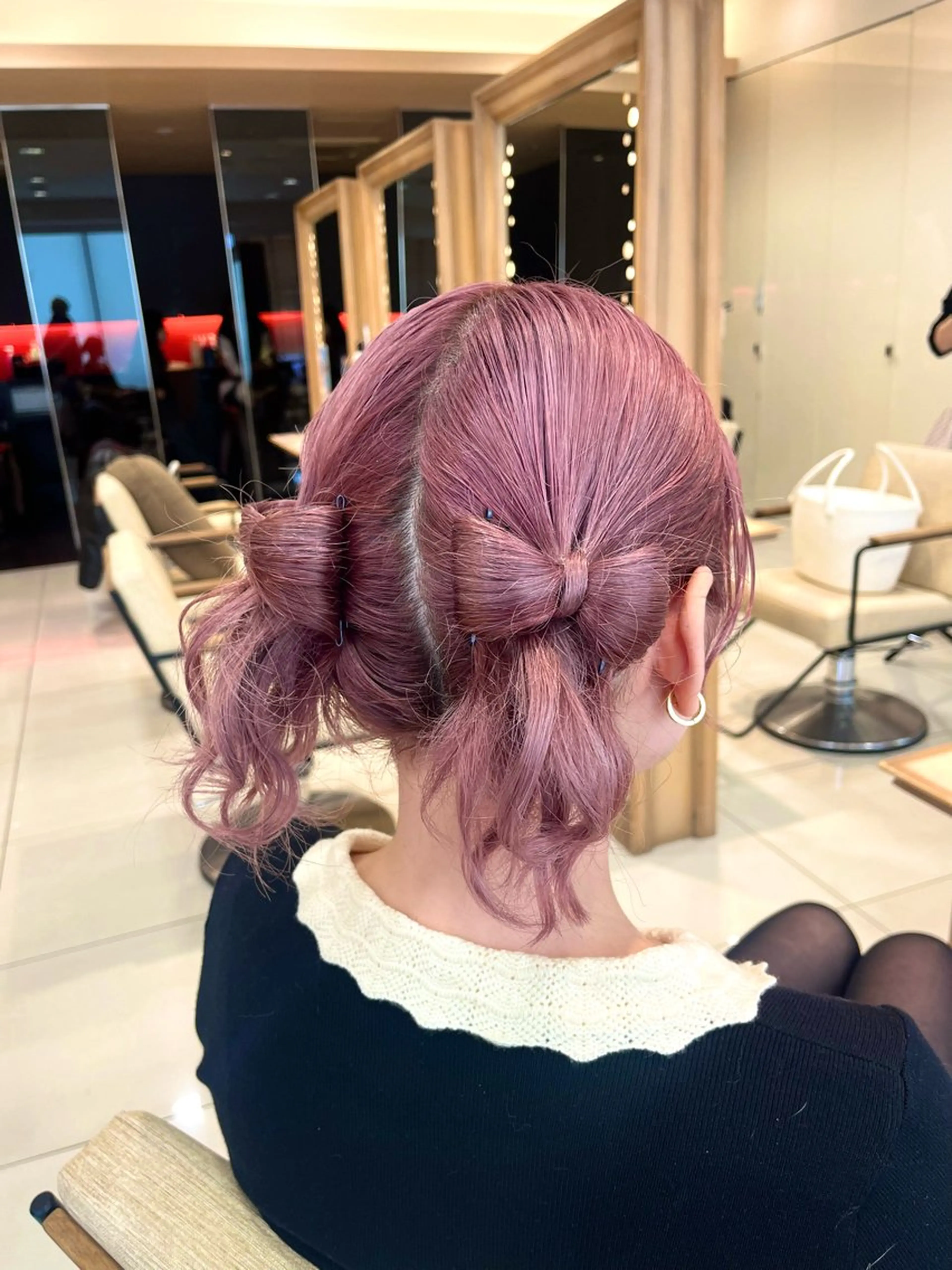 ヘアアレンジ 暖色カラー💖/ アレンジ🎀/YUIのヘアスタイル