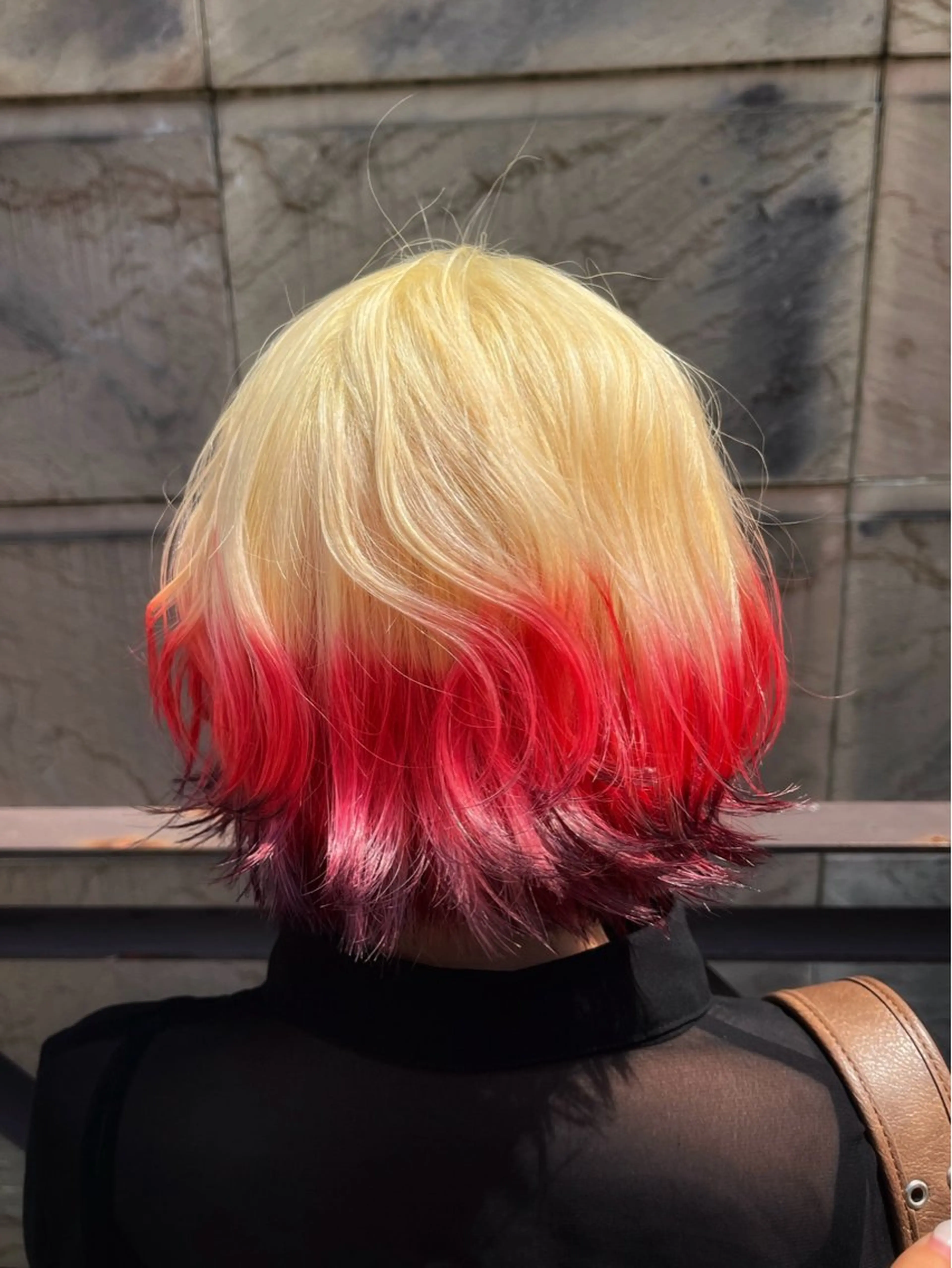 カラー ヘアアレンジ 渡邉 舞のヘアスタイル