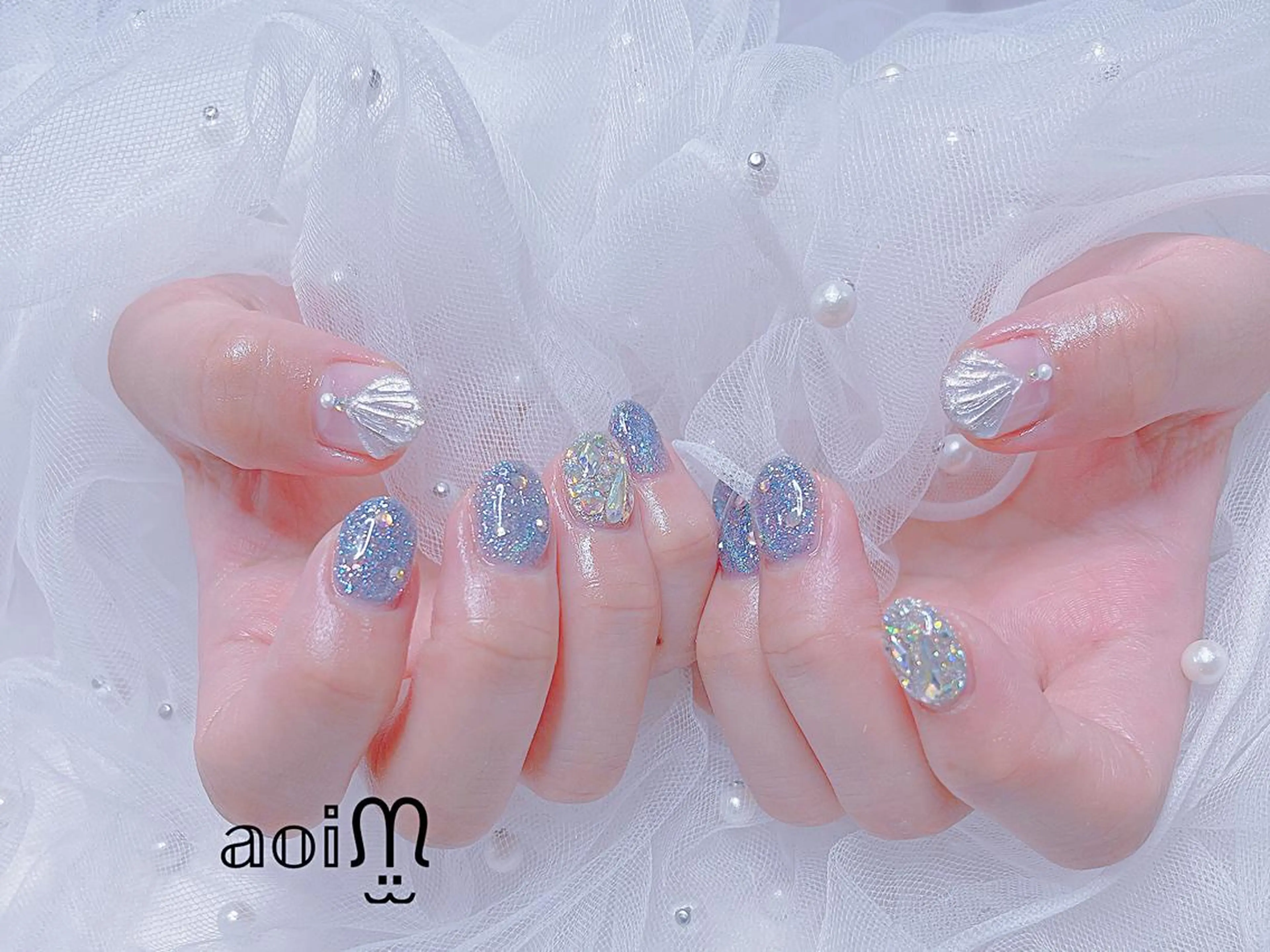 ネイル 葵うさぎ AIのネイルデザイン