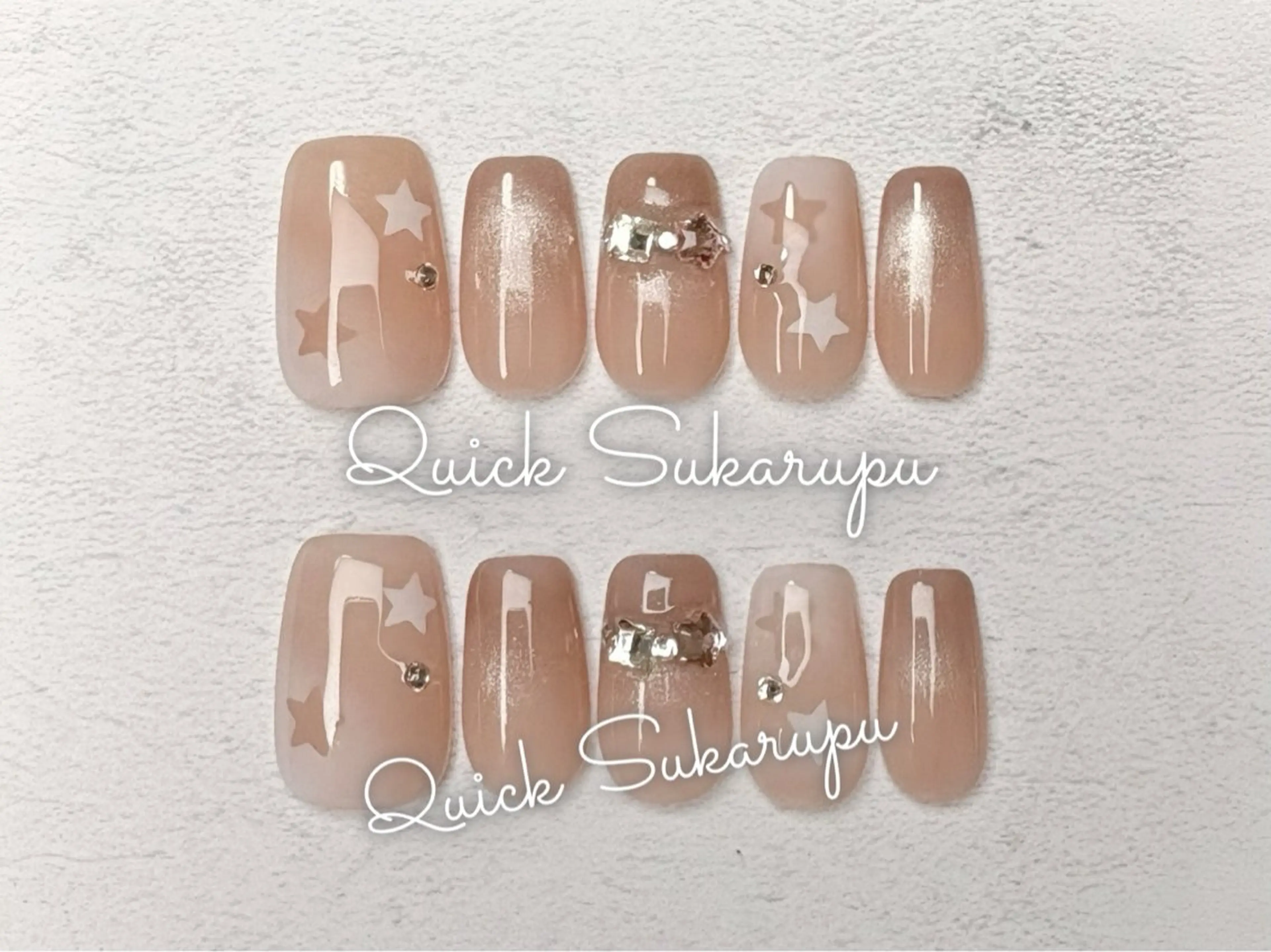 ネイル ハンドネイル Quick Sukarupu新宿のネイルデザイン