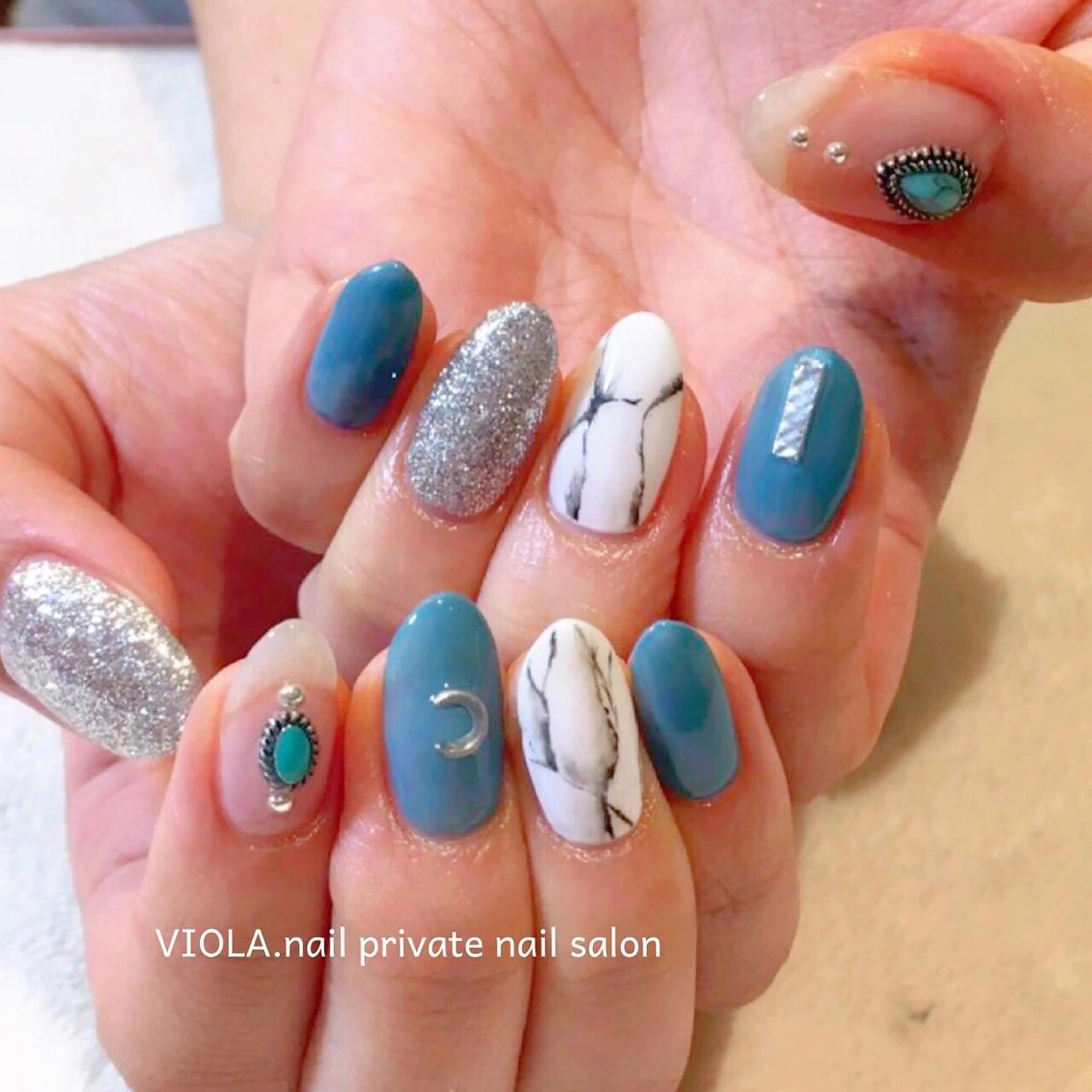 ネイル ハンドネイル VIOLA .nailのネイルデザイン