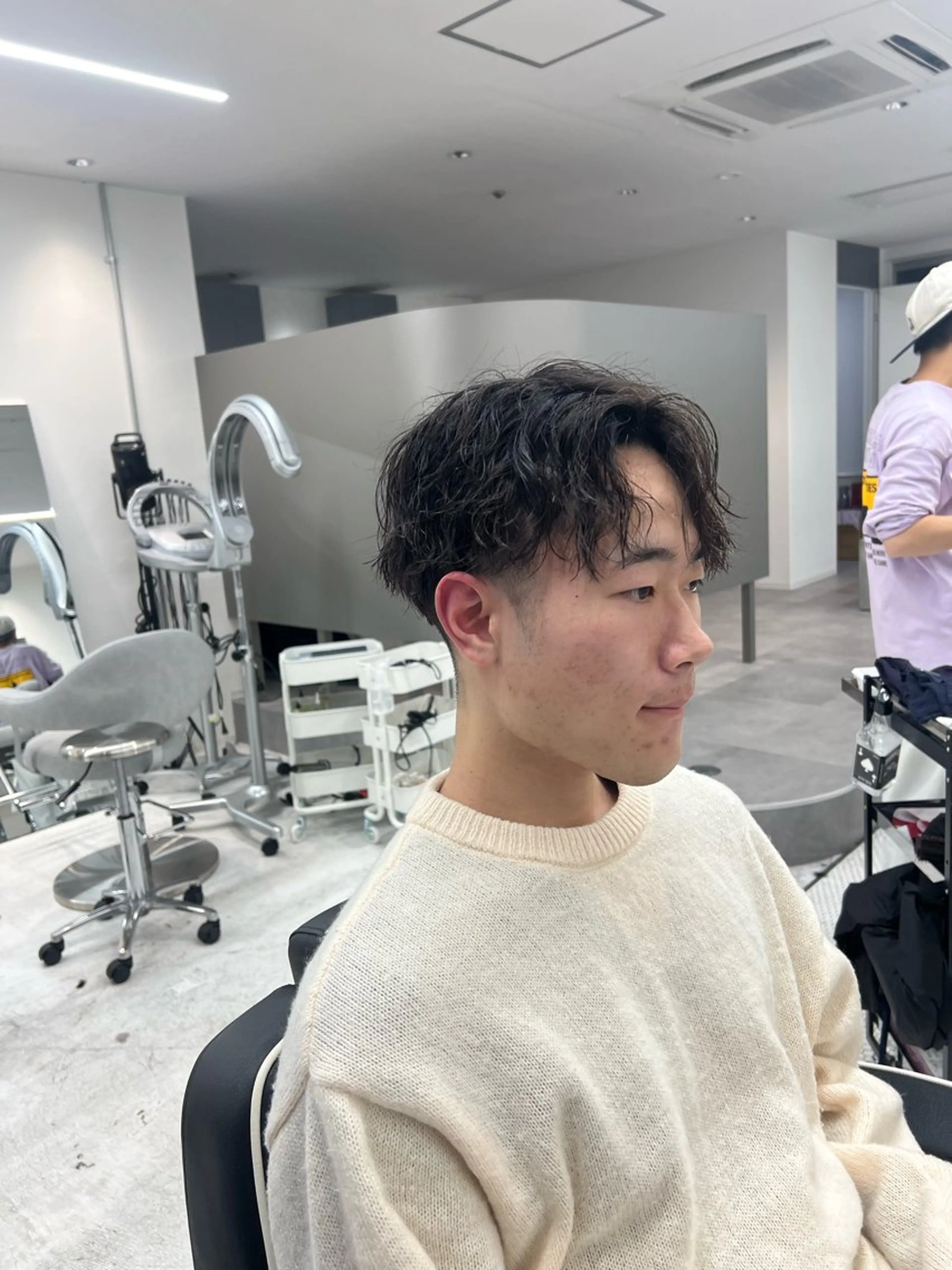 メンズ カット メンズカット 鈴木ルナのヘアスタイル