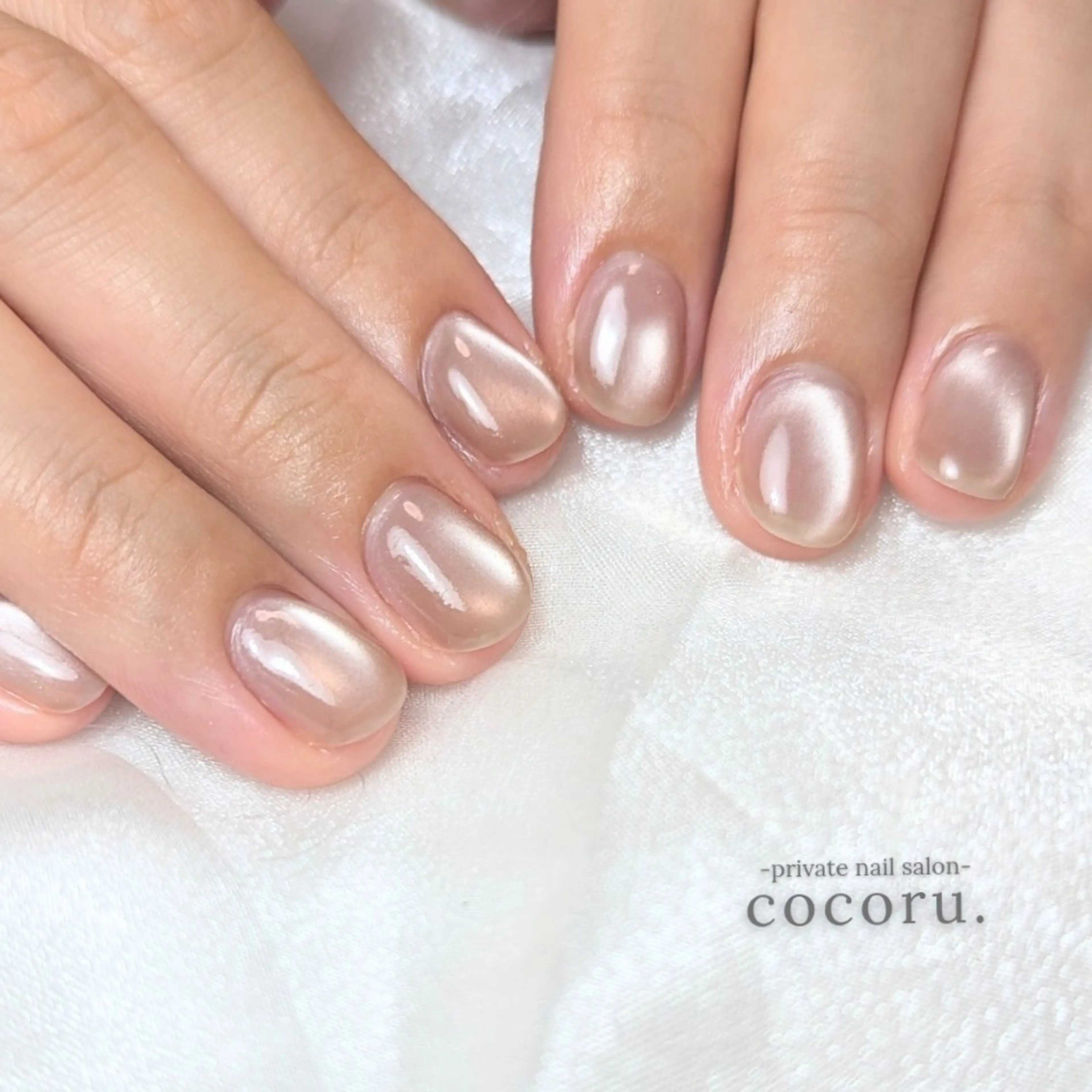 ネイル マグネットネイル ハンドネイル nail salon cocoru.のネイルデザイン