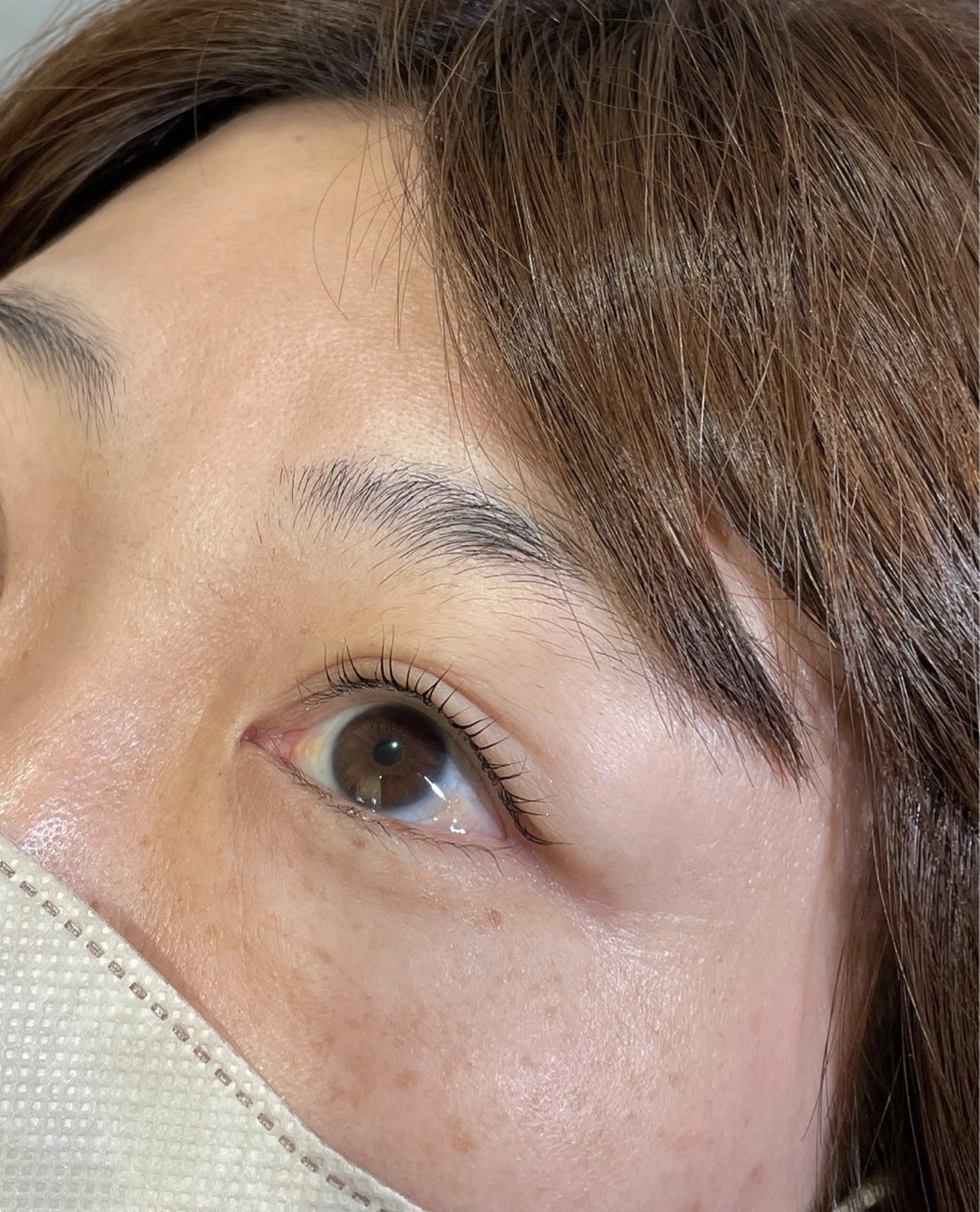 マツエク・マツパ 井上 真里奈のヘアスタイル