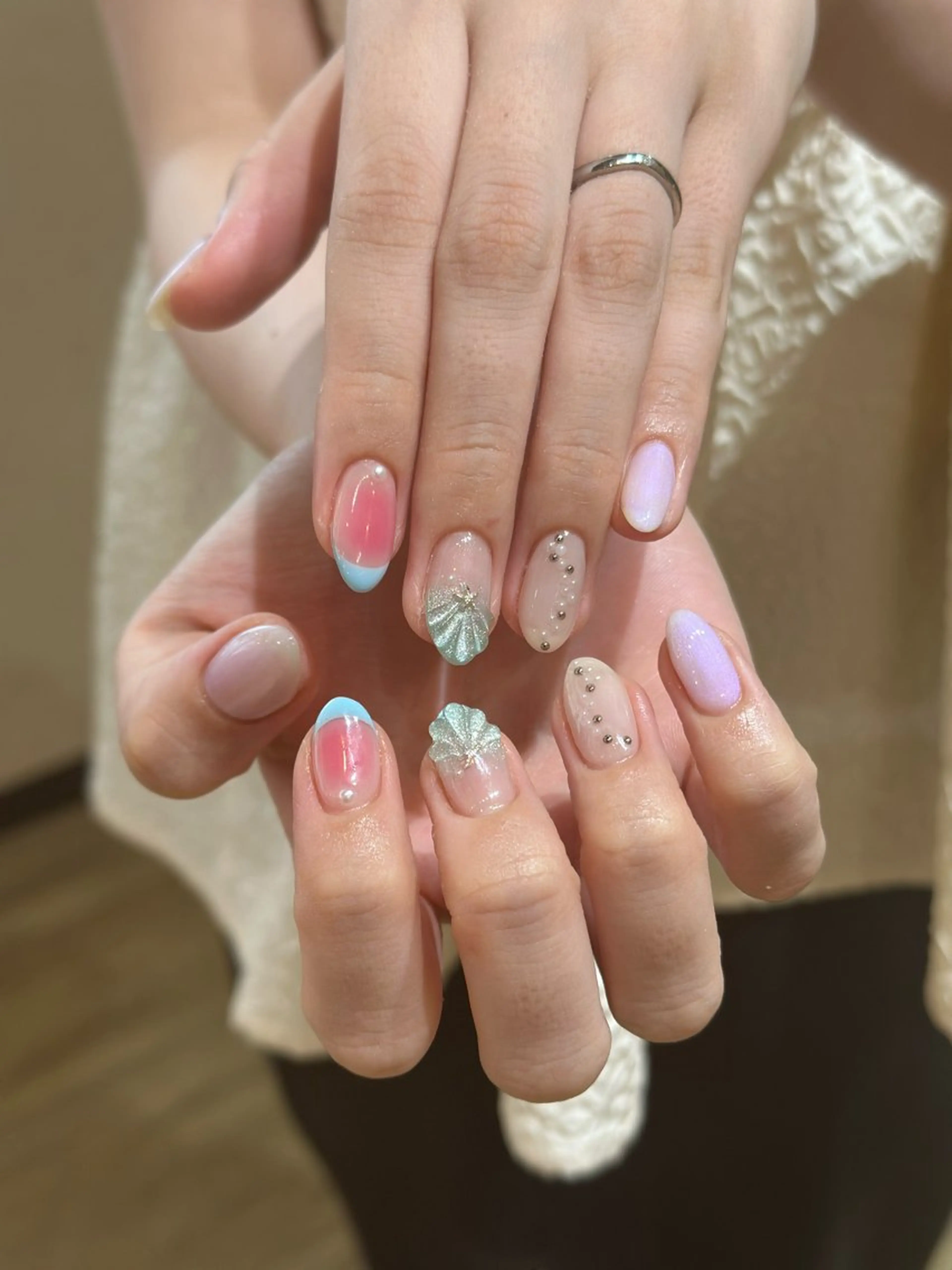 ネイル ハンドネイル 松永 稚奈のネイルデザイン