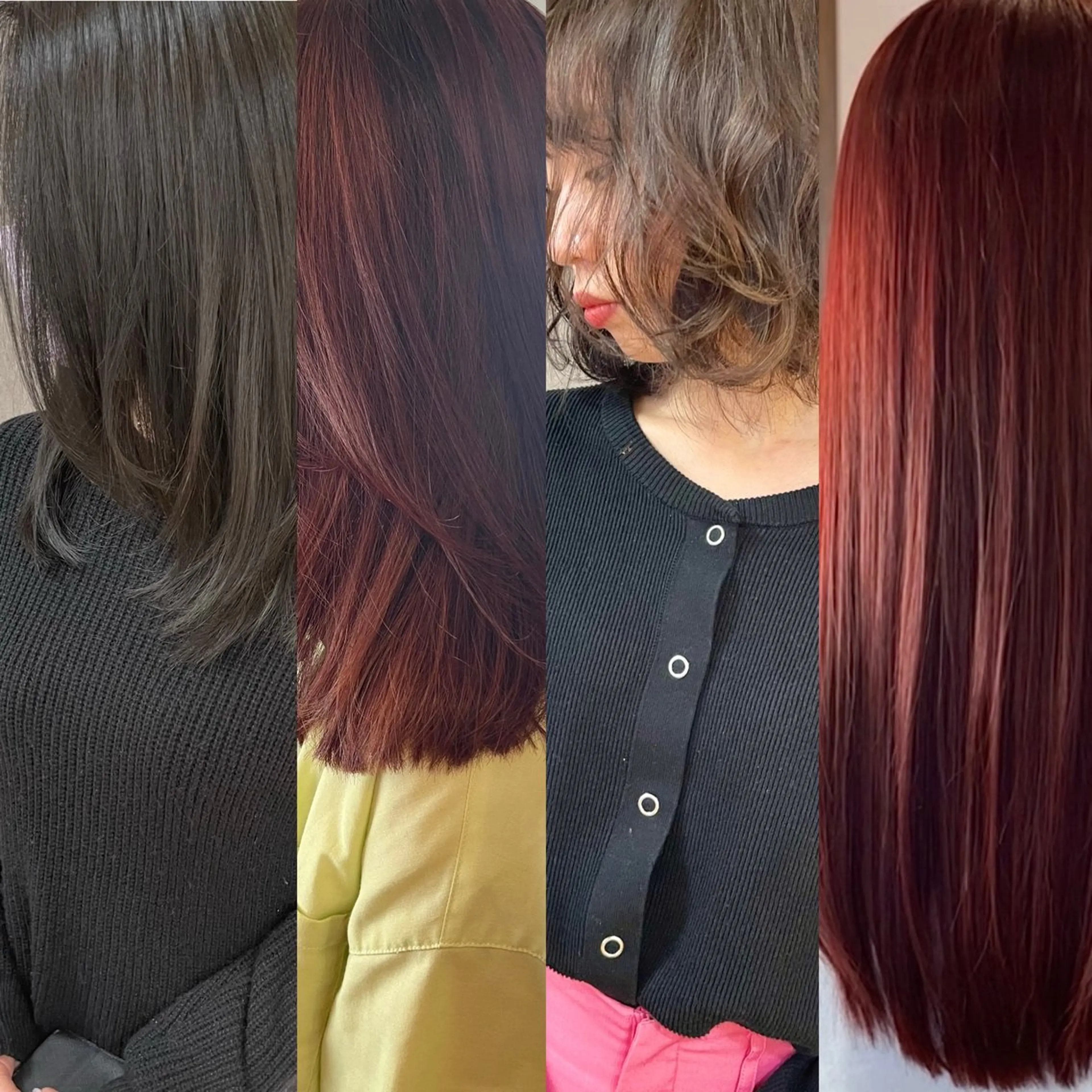 カット+白髪ぼかしオーダーメイドカラーの写真