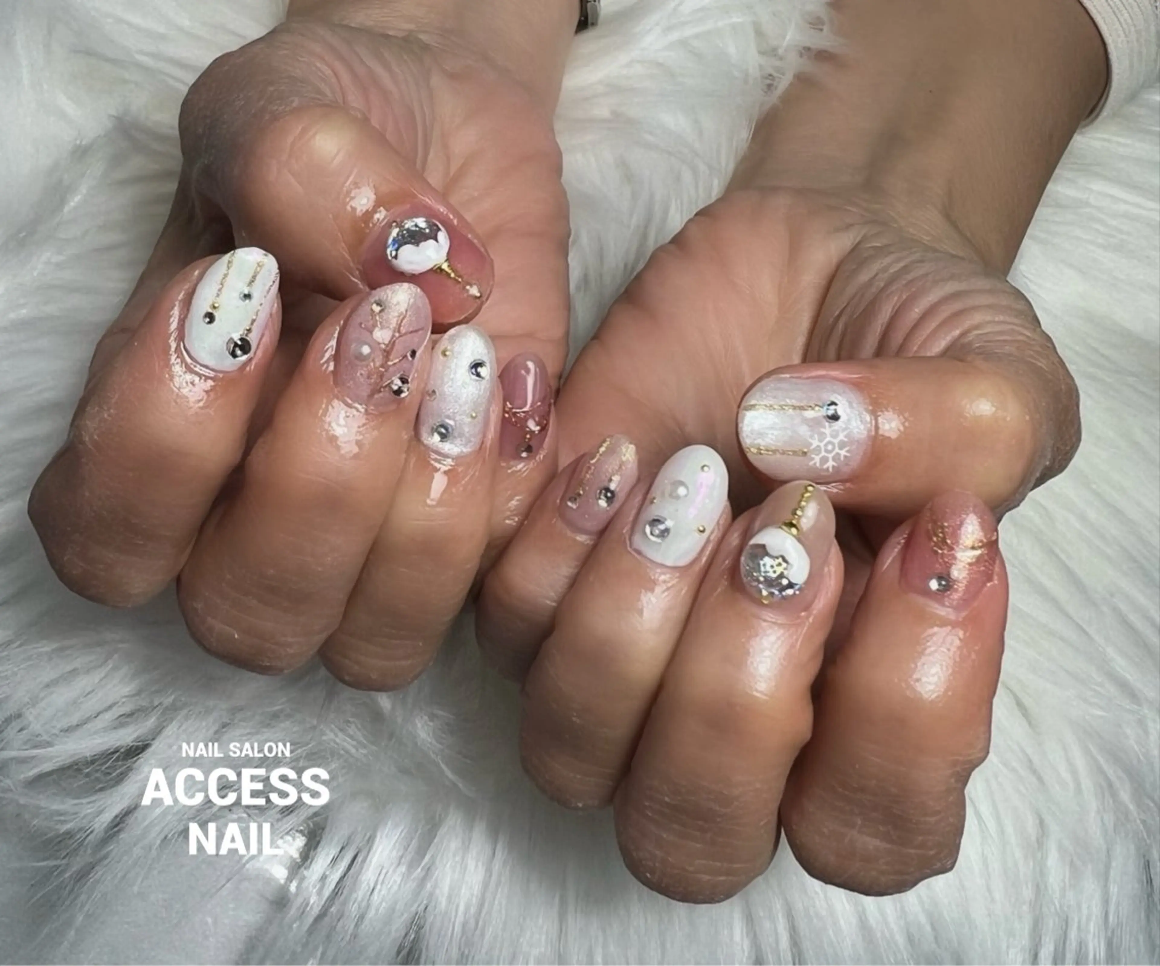 ネイル access nailのネイルデザイン