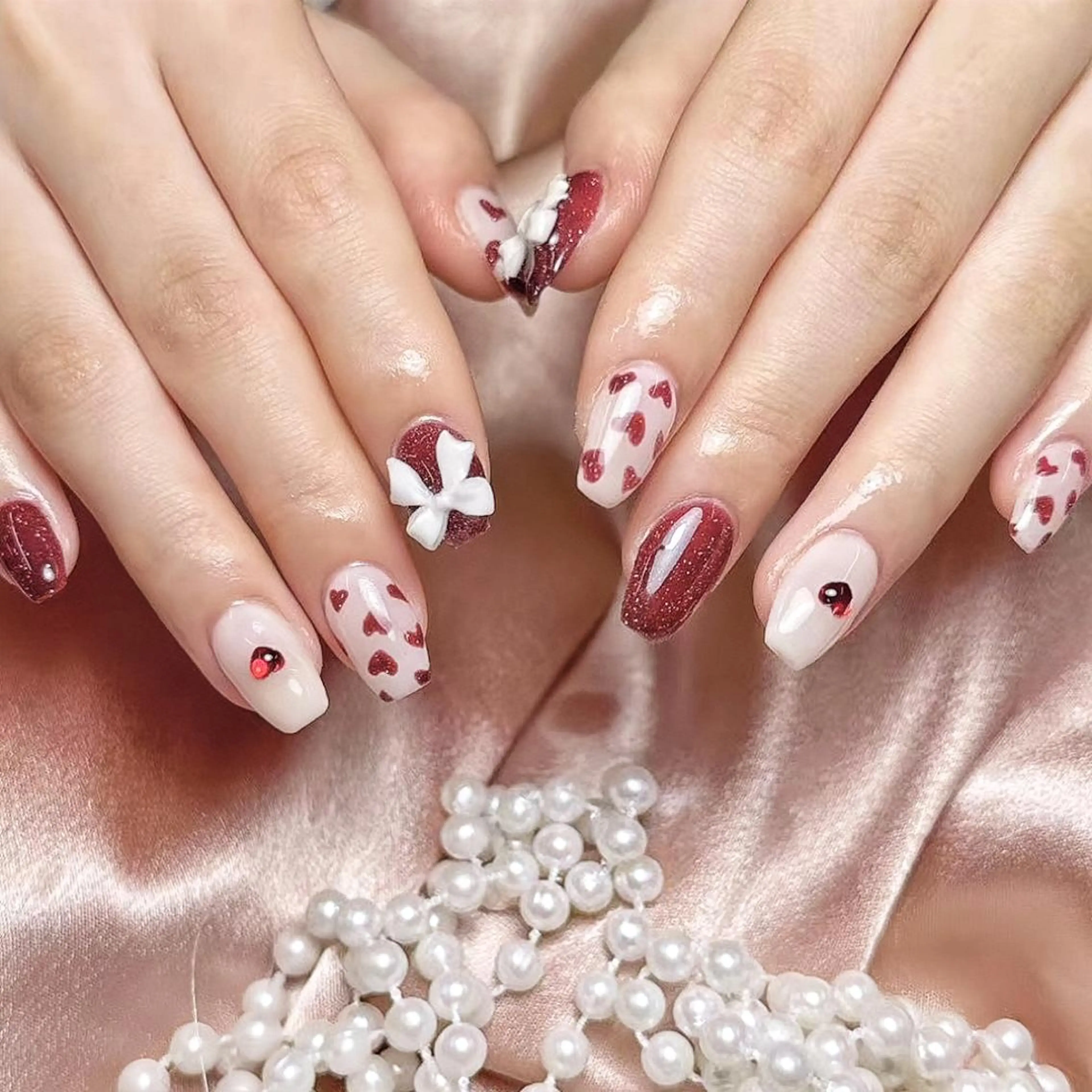 ネイル 七海🎀 💗のネイルデザイン