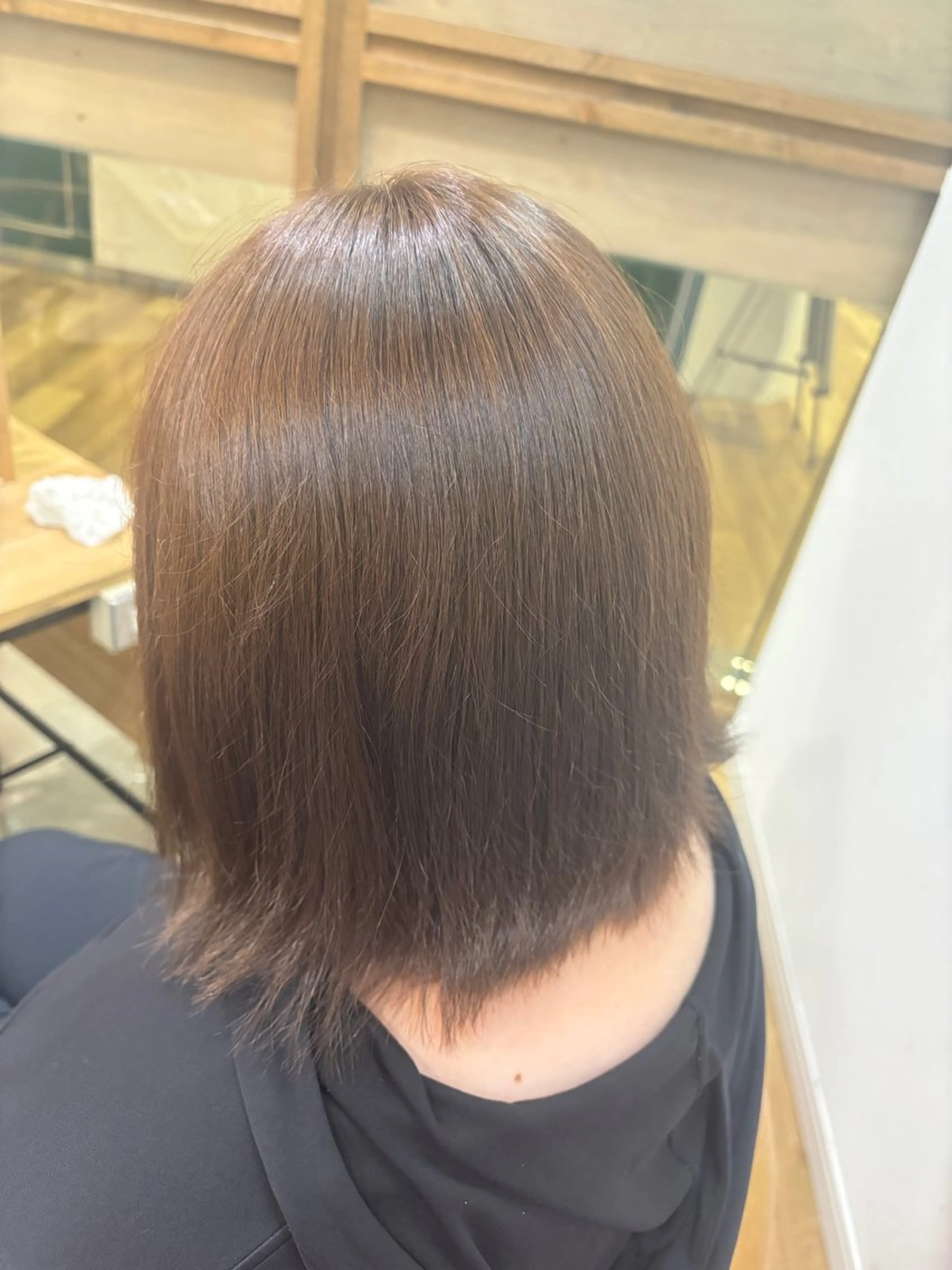 カラー CINQ ゆりんのヘアスタイル