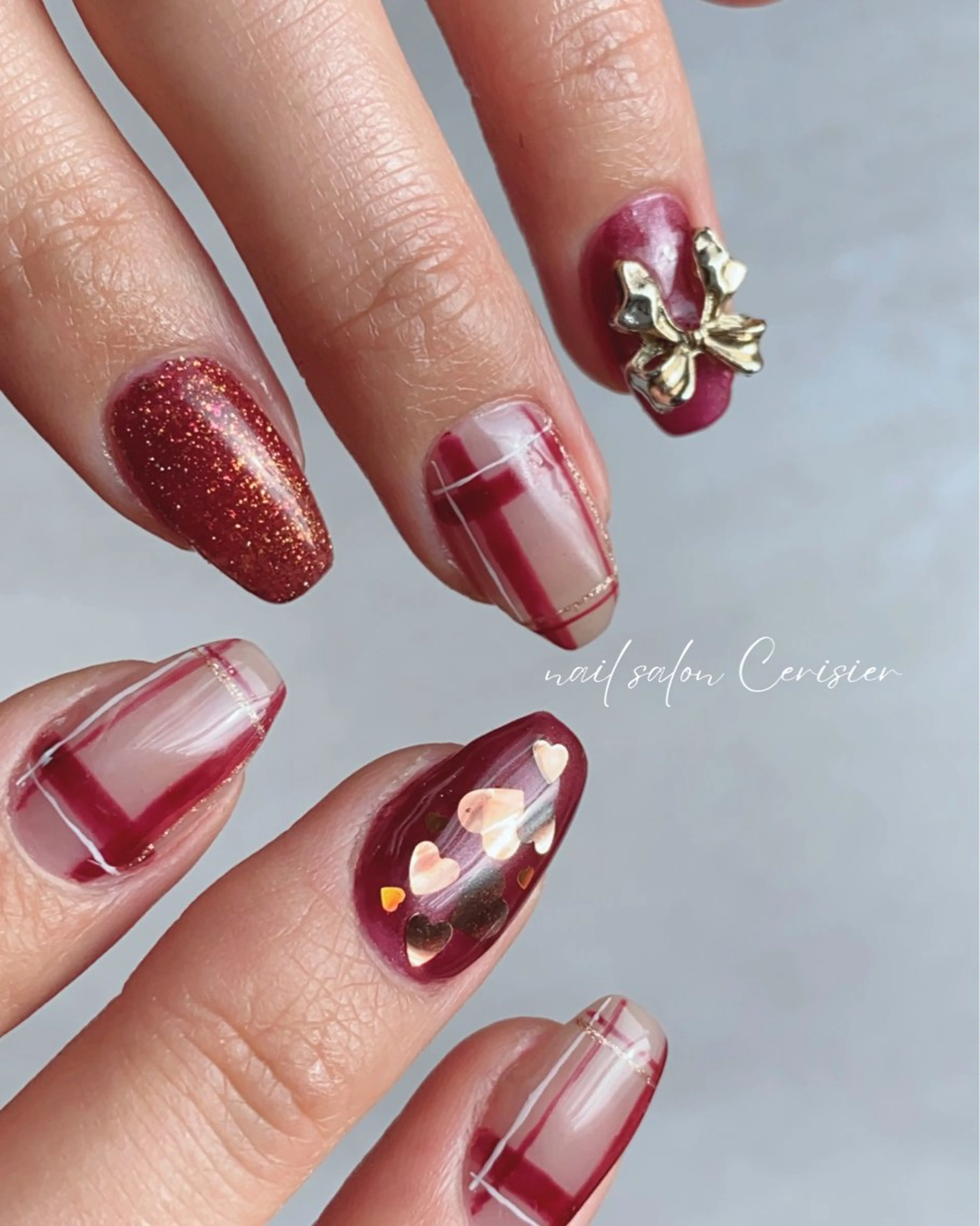 ネイル ハンドネイル cerisier nailのネイルデザイン