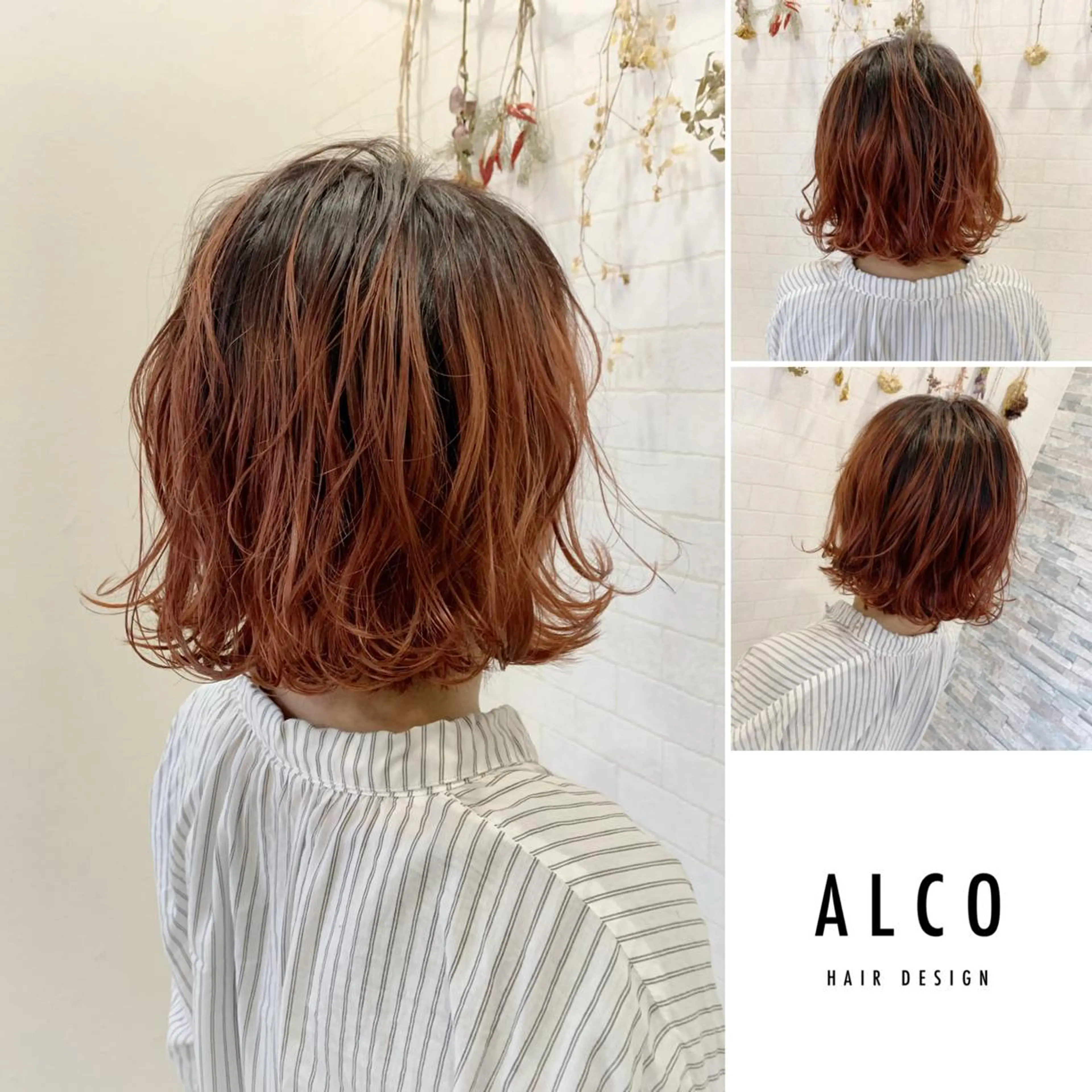 ショート カラー ワタイショウタ 髪質改善✨眉毛サロンのヘアスタイル