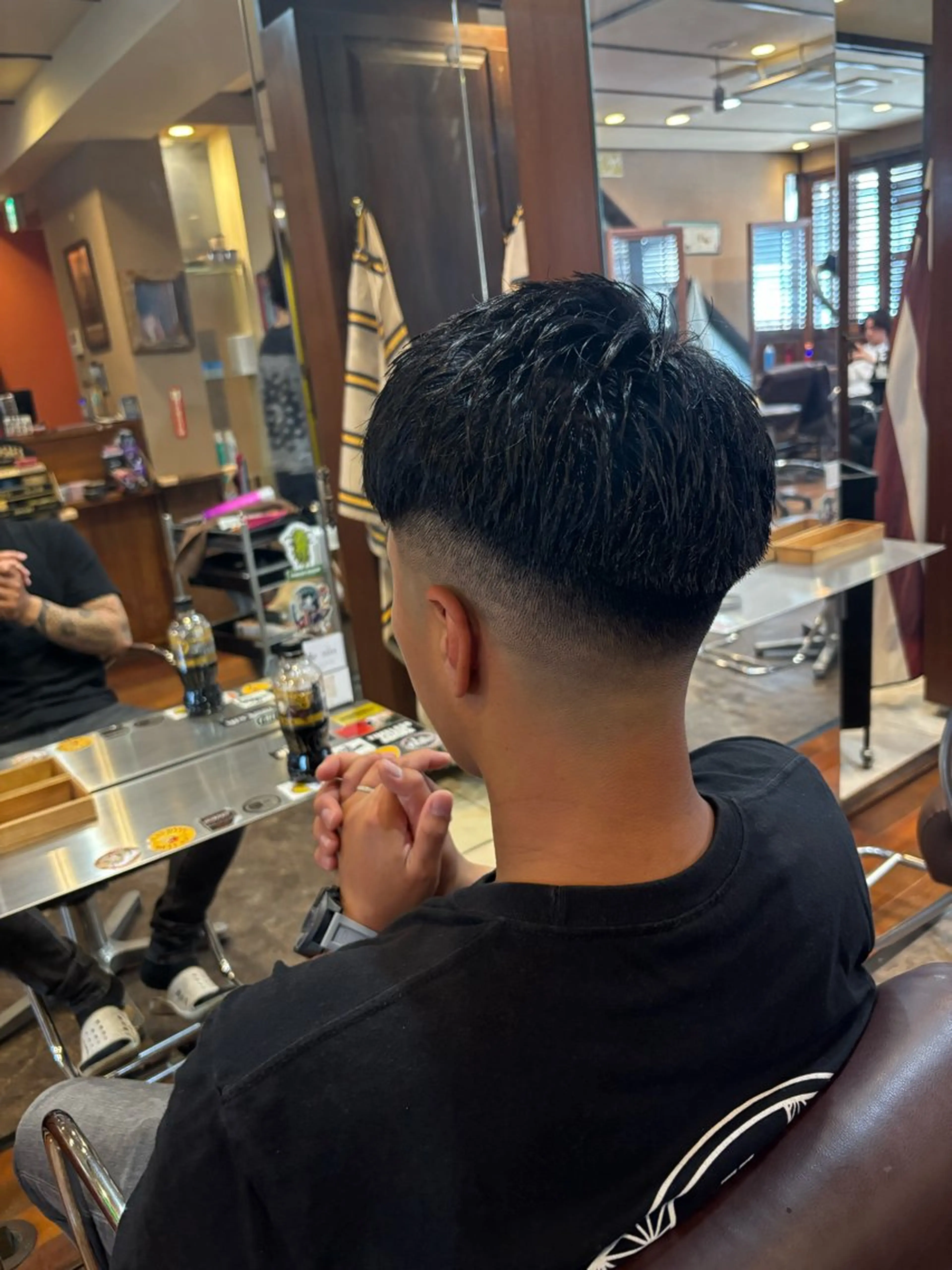 ショート メンズ フェードカット 💈LGC💈 SANAのヘアスタイル