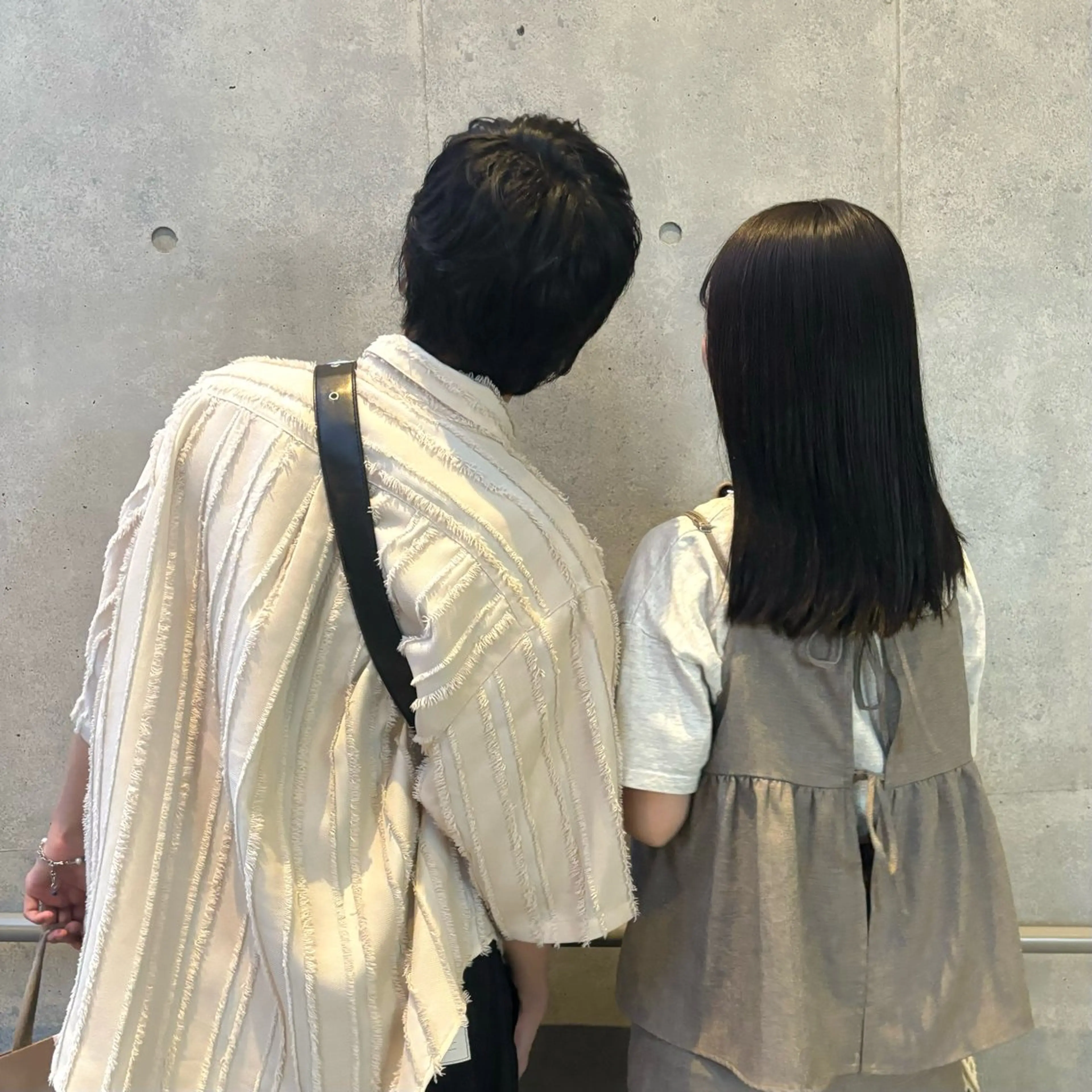 セミロング カラー メンズ 一目惚れ艶ハイトーン バンド/しほのヘアスタイル