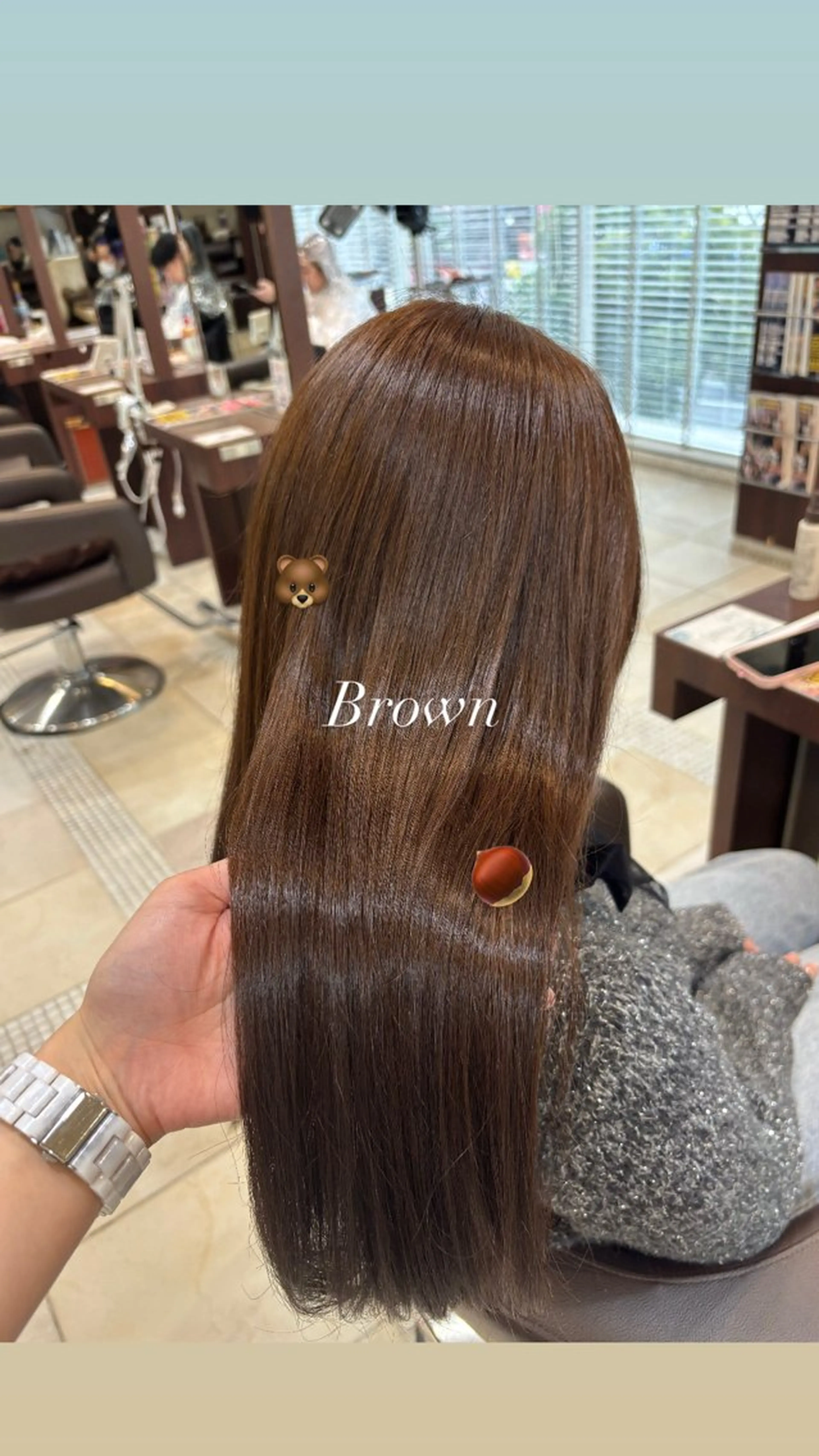 ロング 藤平 いぶきのヘアスタイル