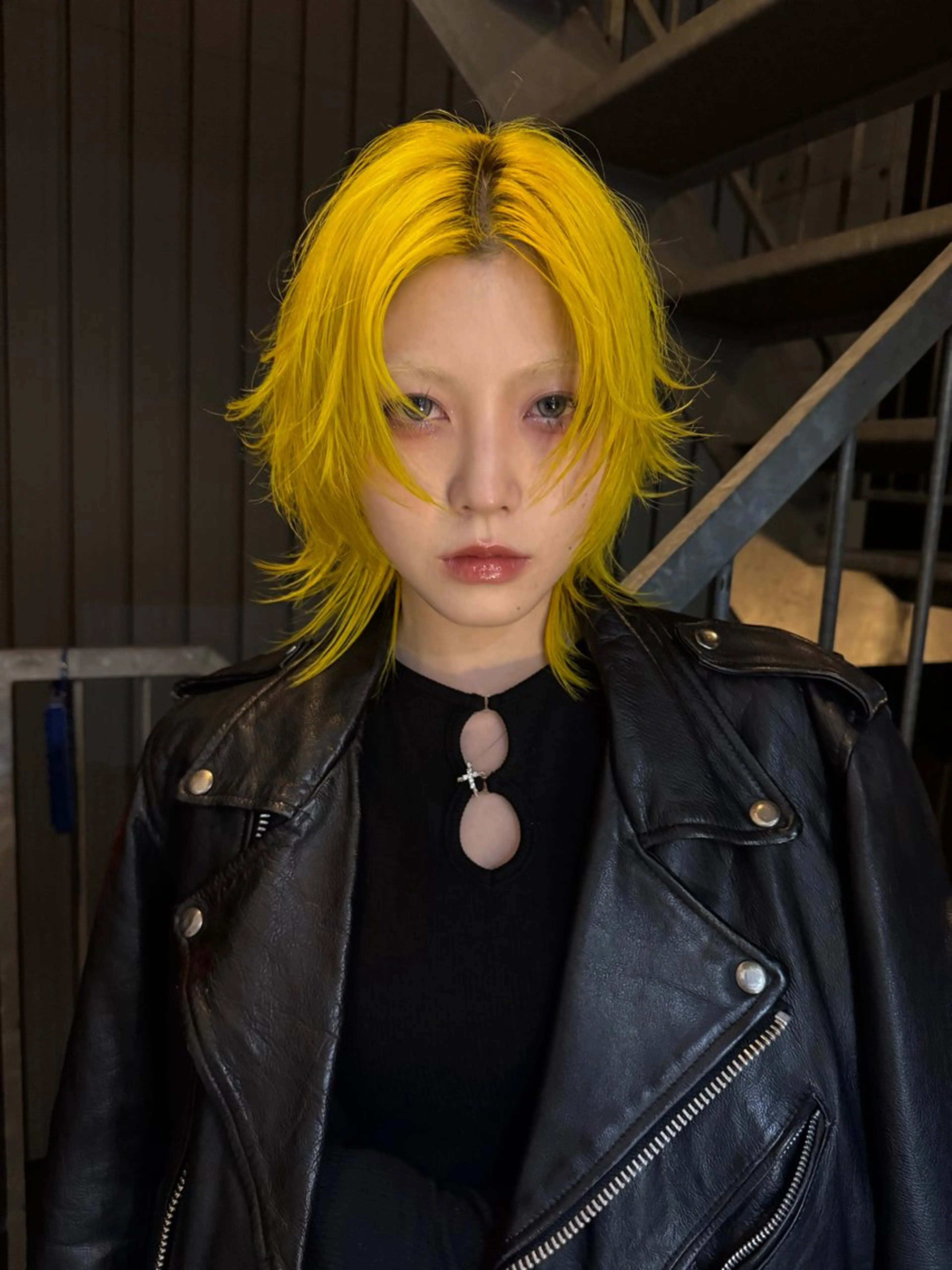 ショート カラー ヘアカラー 韓国ヘア/ハイトーン RYUSEIのヘアスタイル