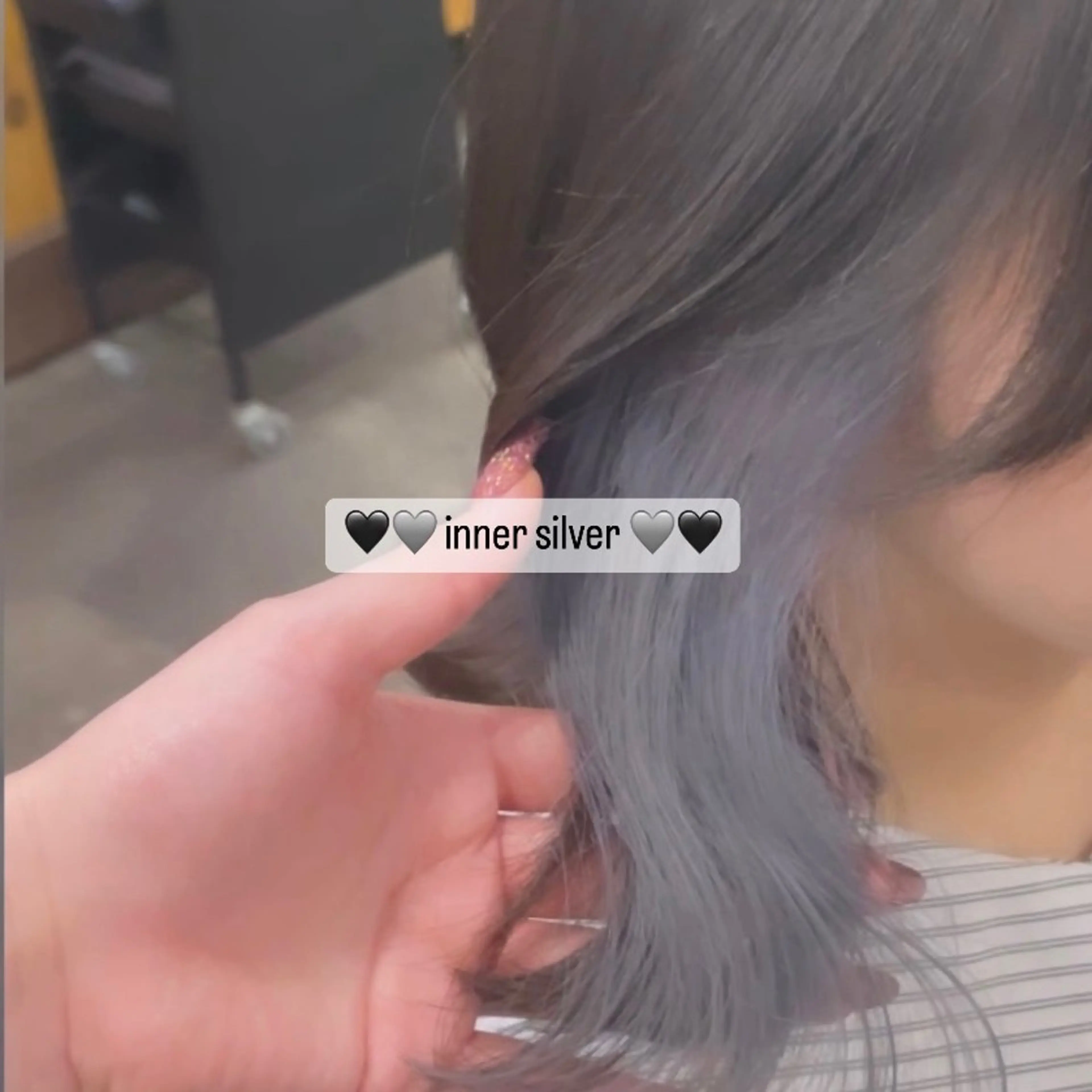 ミディアム カラー 𝐑𝐢𝐤𝐚 ໒꒱♡のヘアスタイル