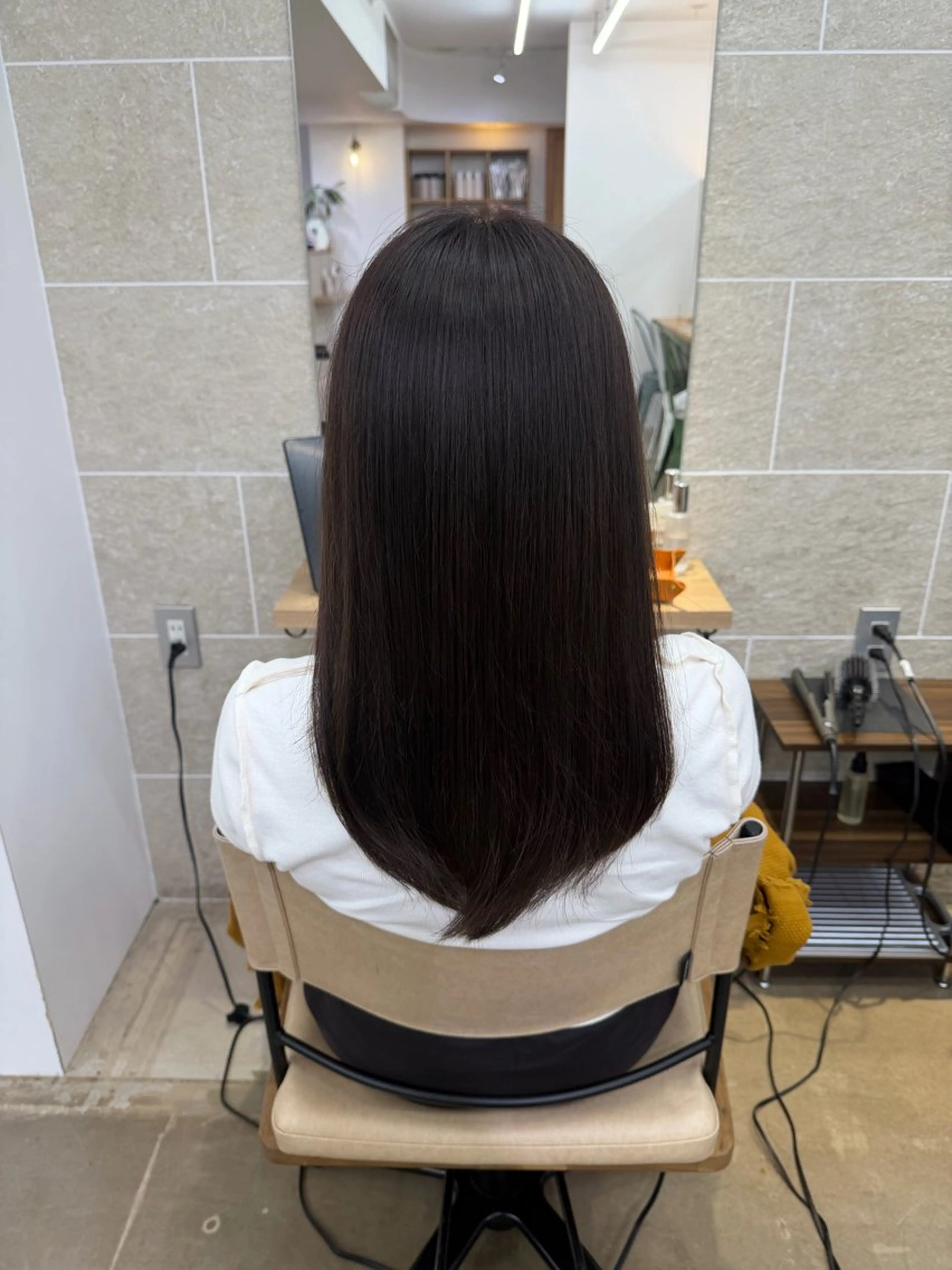 ロング 丸野 りなはのヘアスタイル