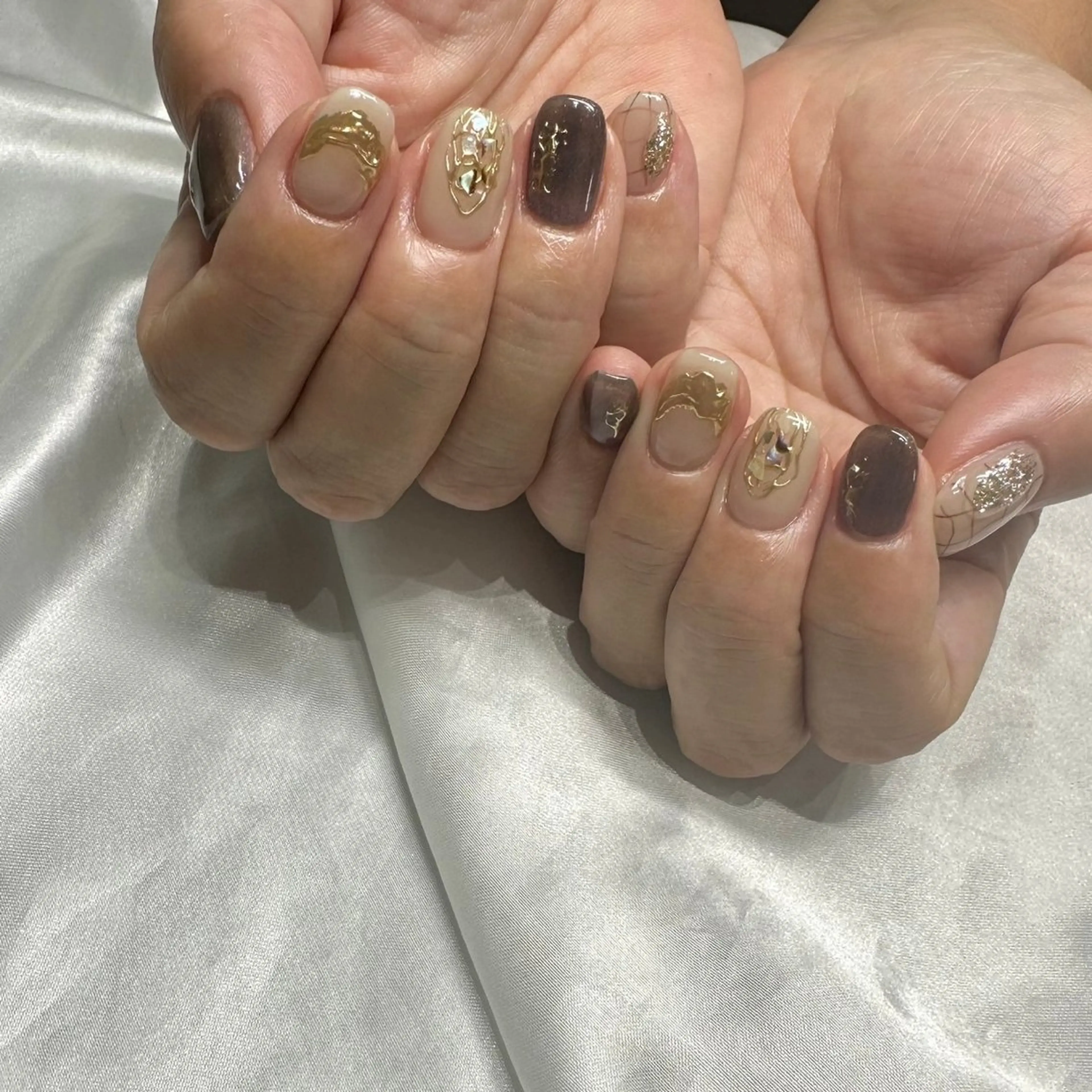 ネイル ハンドネイル 水戸 彩夏のネイルデザイン