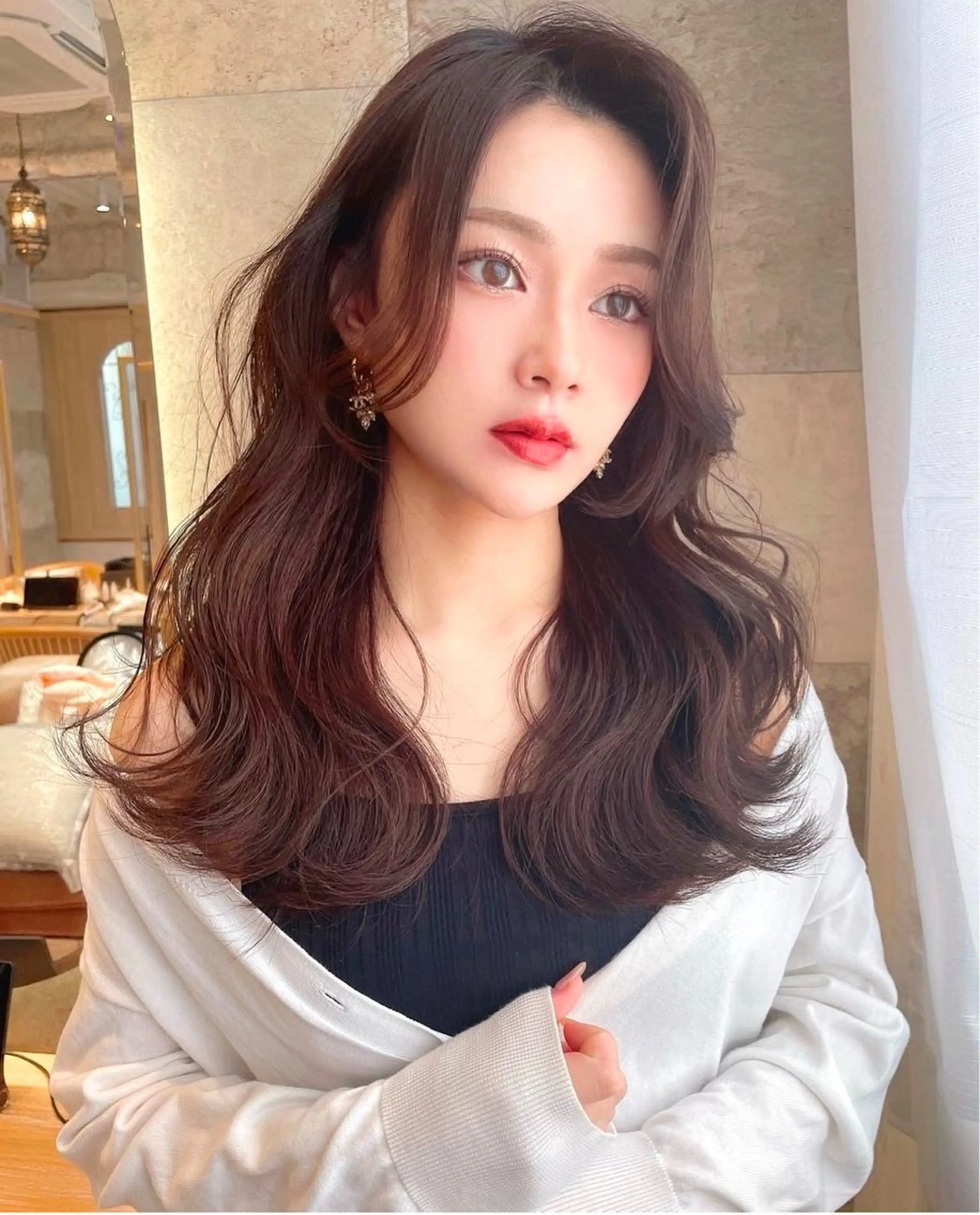 セミロング 美髪縮毛矯正/ 髪質改善/AYARIのヘアスタイル