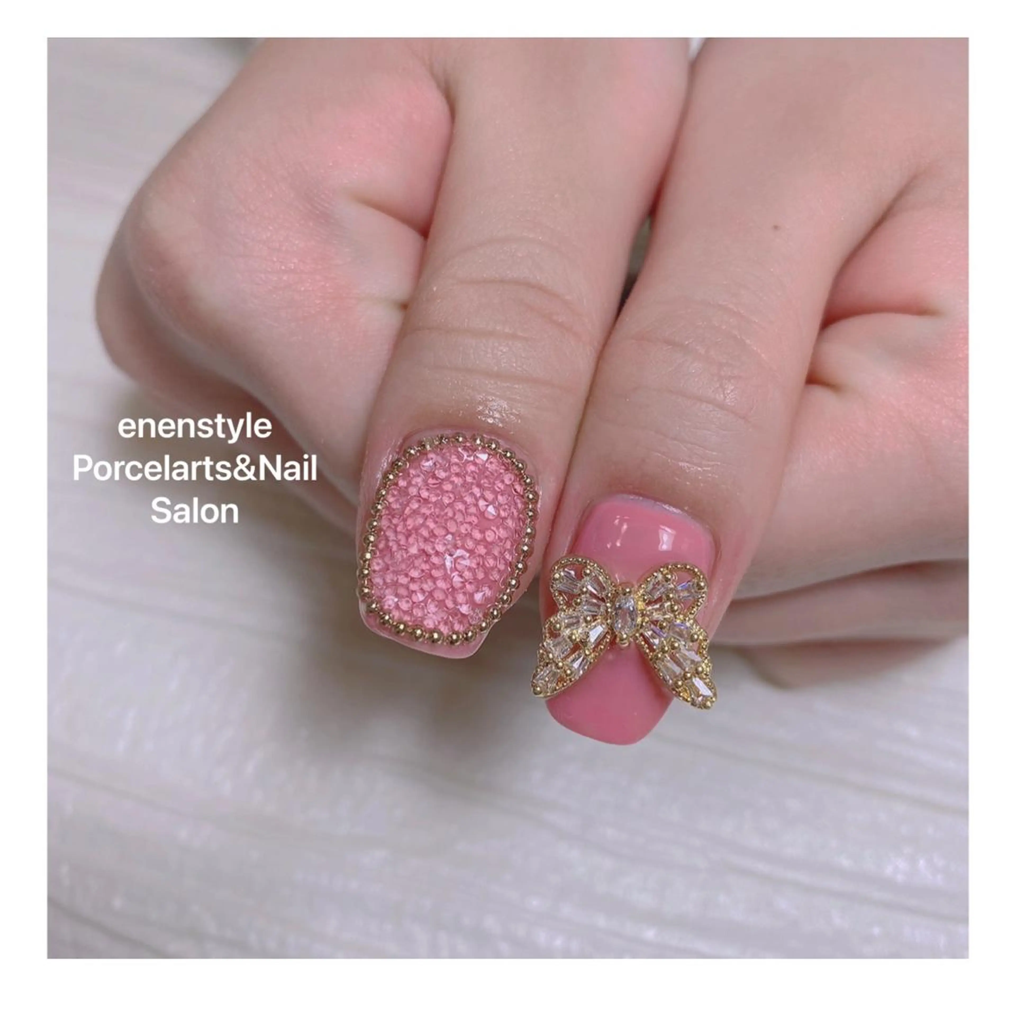 ミディアム ネイル 👑enen style👑のネイルデザイン