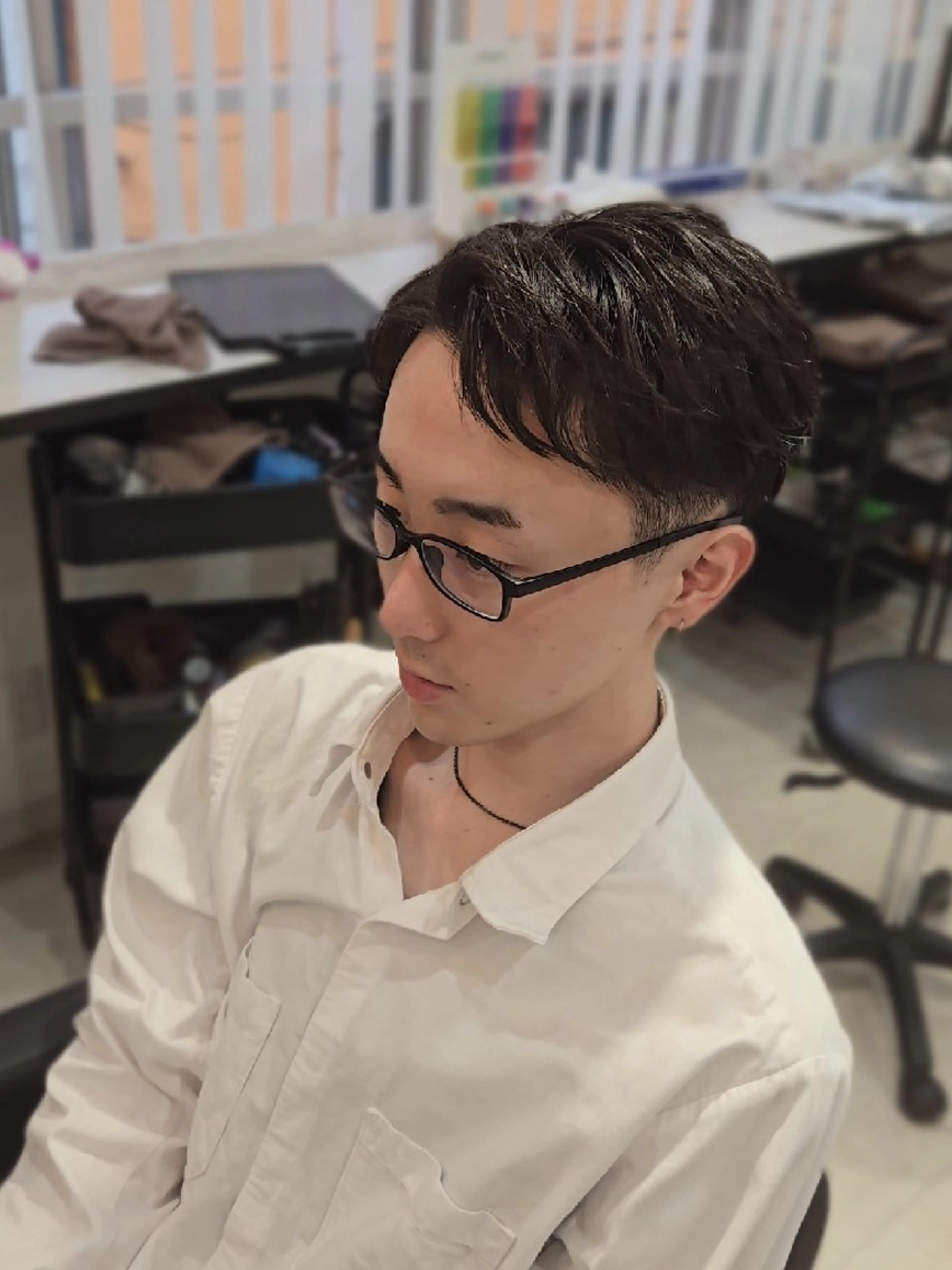 メンズ ショート ショートヘア カット ヘアセット LEN名古屋/パーマ 海外ヘア/メンズ特化のヘアスタイル