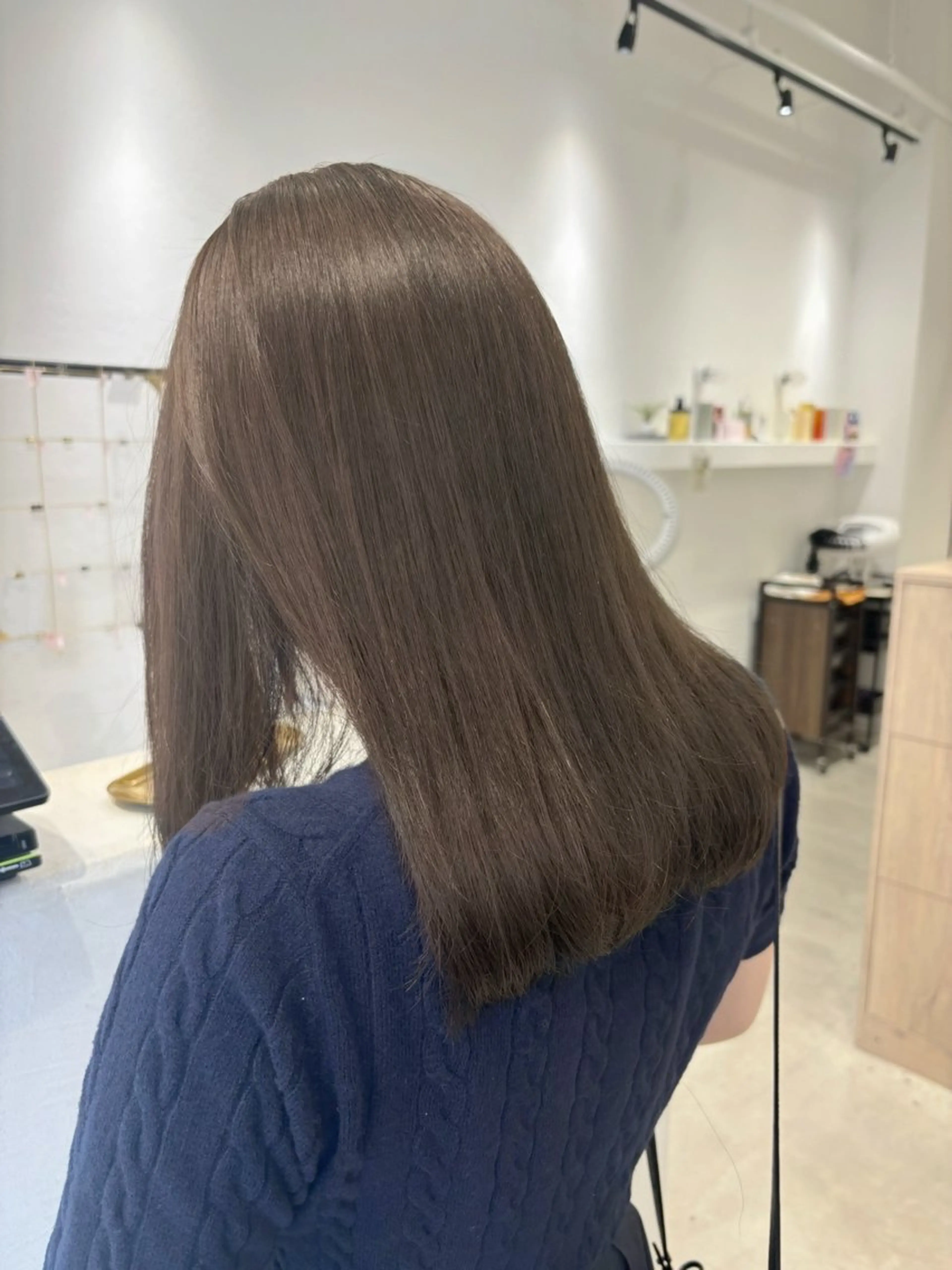 🫧人気No.1🫧【前髪カット ➕ ワンカラー ➕ 1step トリートメント】の写真