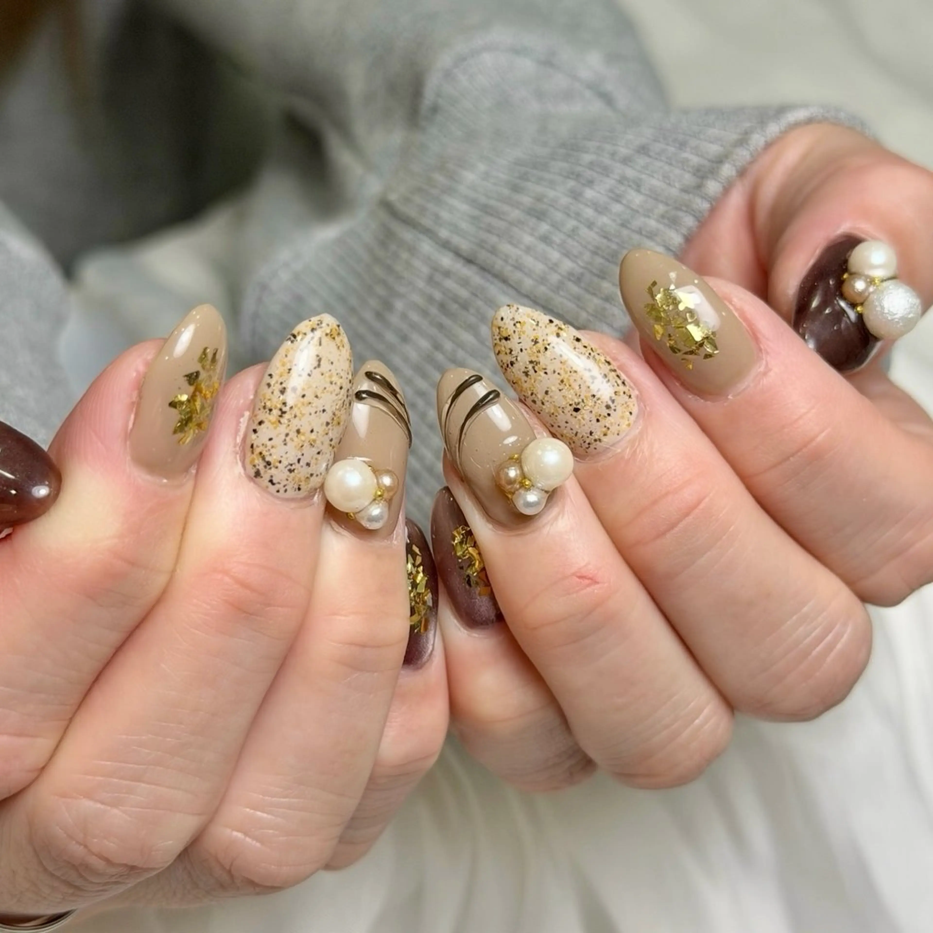 ネイル バレンタイン ハンドネイル ecla 〜エクラ〜 Suzuのネイルデザイン