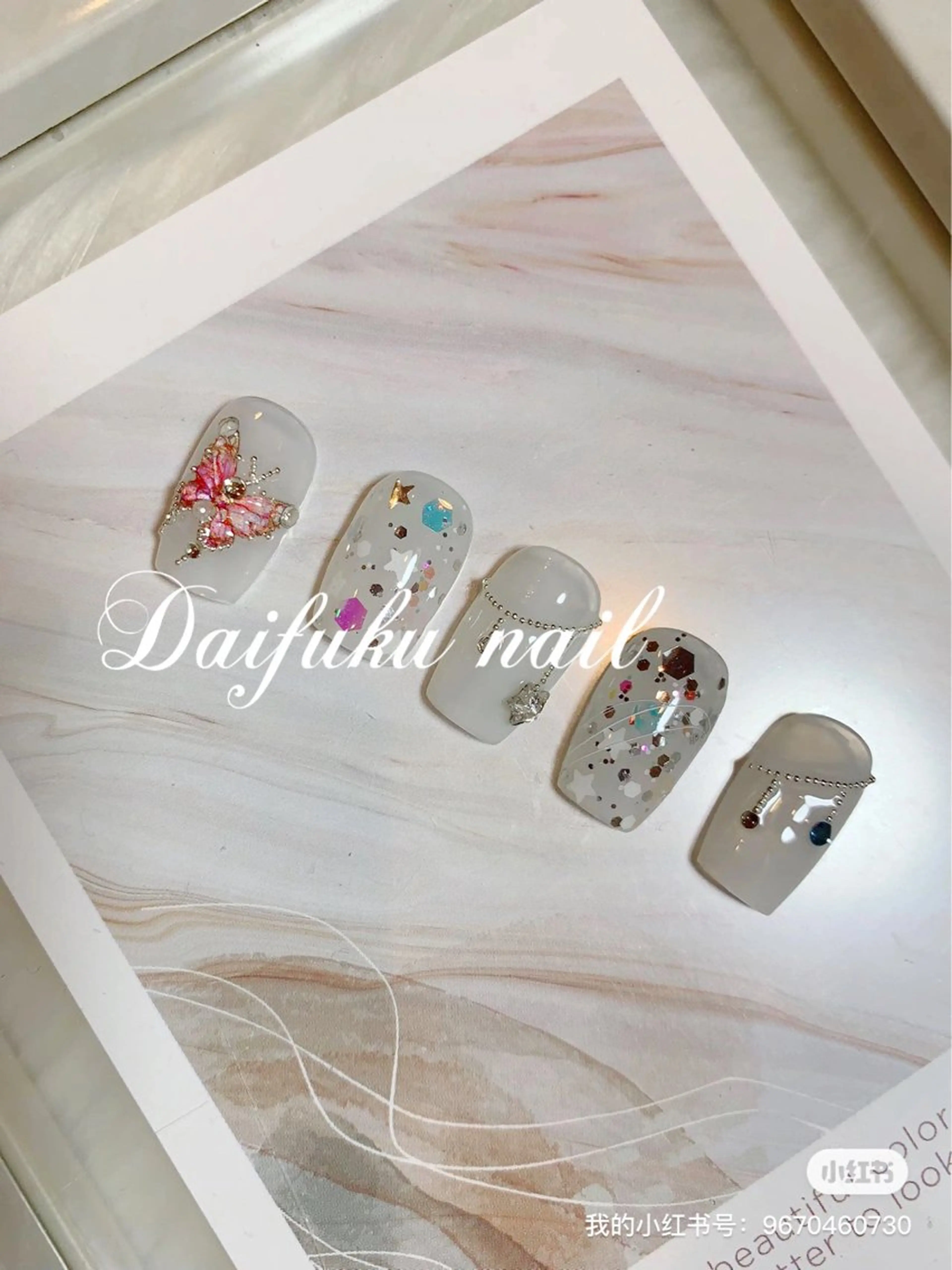 ミディアム Daifuku nailsのネイルデザイン