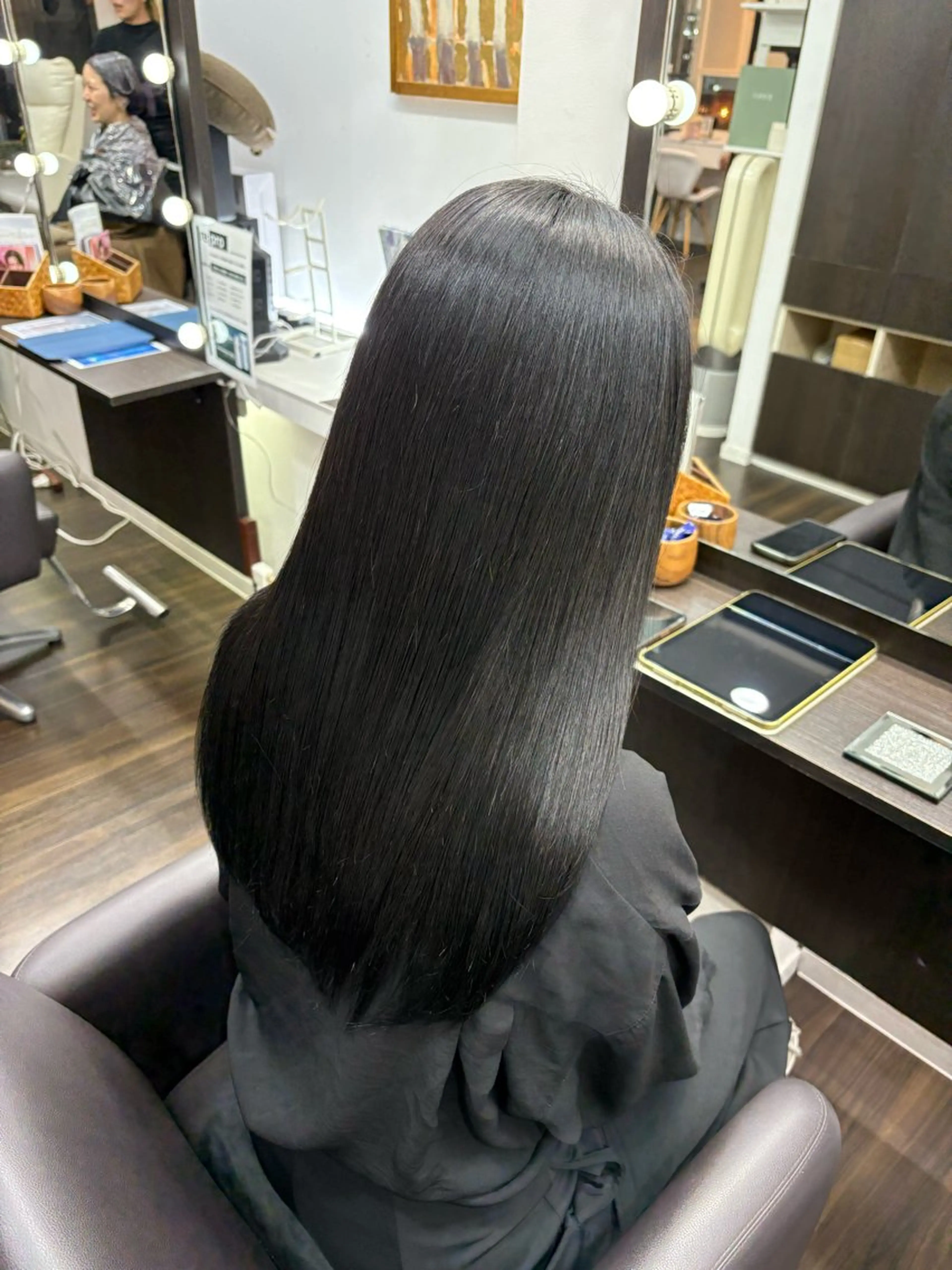 美髪カラー＋ヒートポテンツァdouble（トステア質感再整４STEP込）の写真