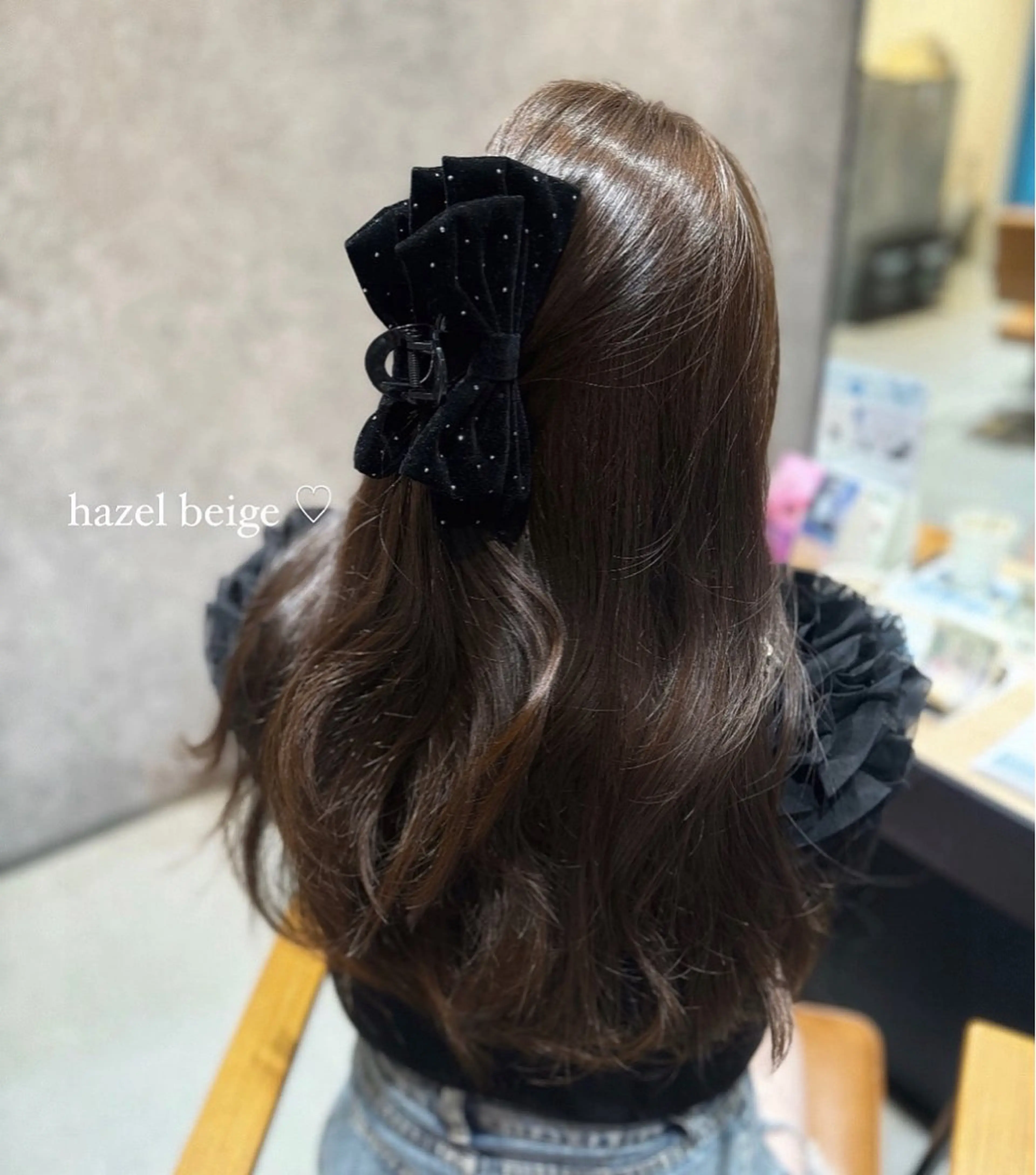 ロング 川口 永遠のヘアスタイル